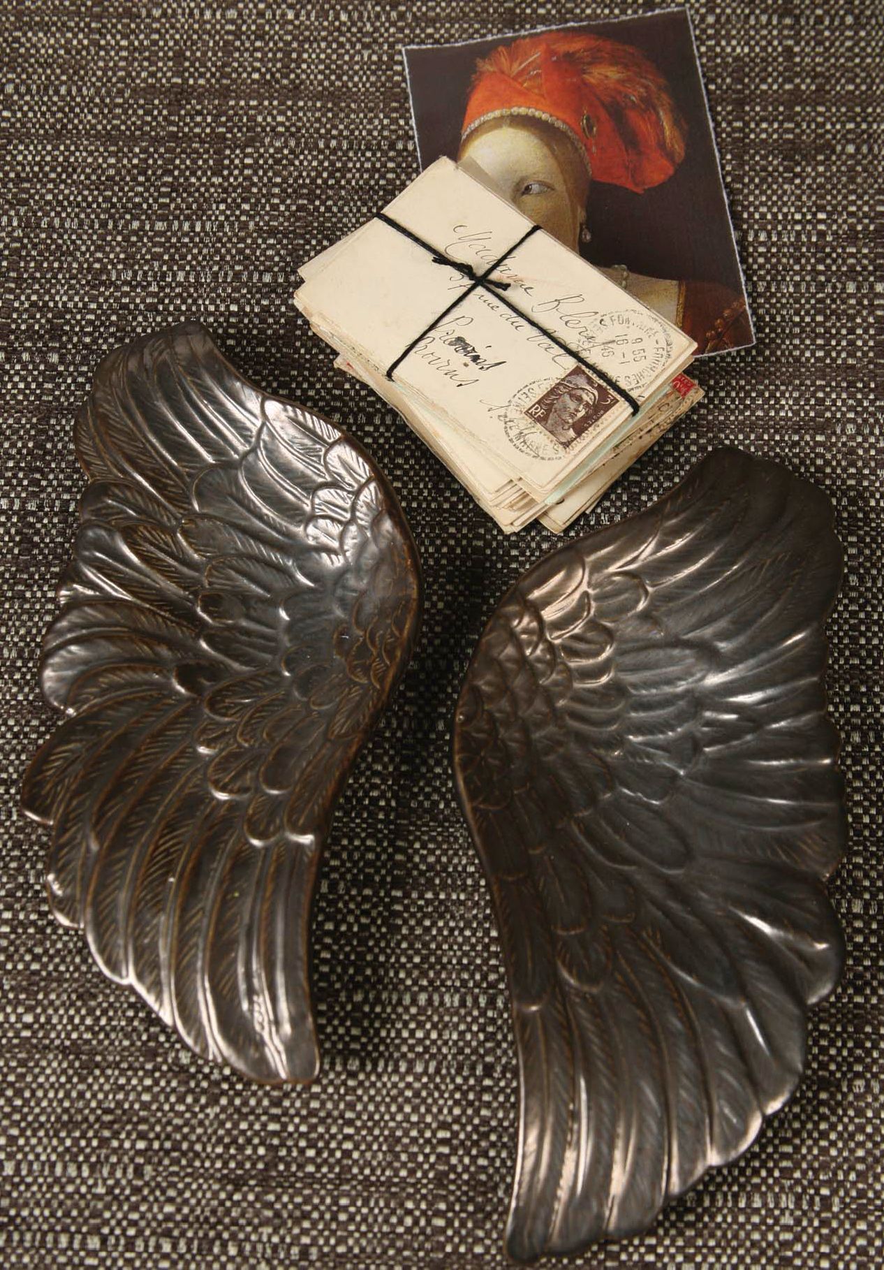 Bronze Pair of Wings