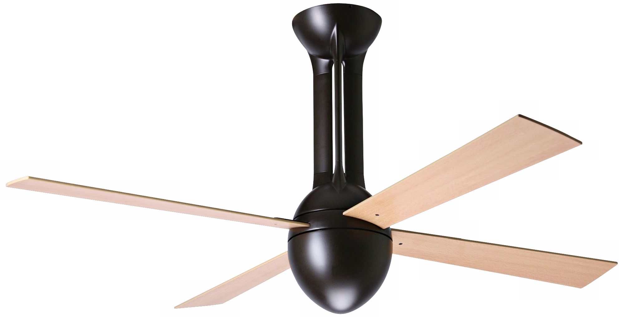 52" Period Arts Eclipse Bronze Maple Ceiling Fan