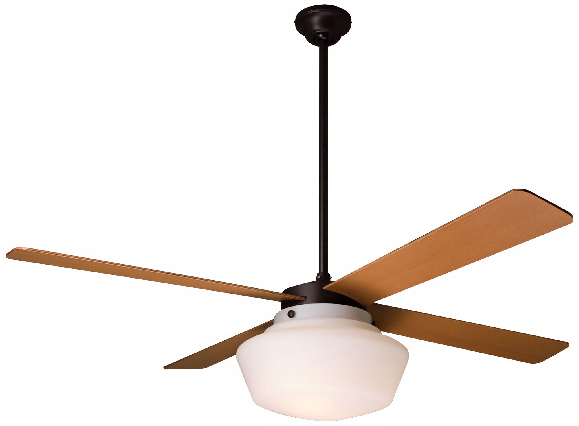 52" Period Arts Schoolhouse Ceiling Fan