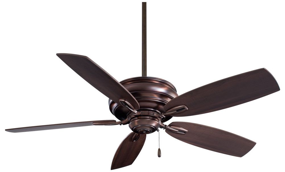 54" Minka Aire Timeless Dark Brushed Bronze Ceiling Fan