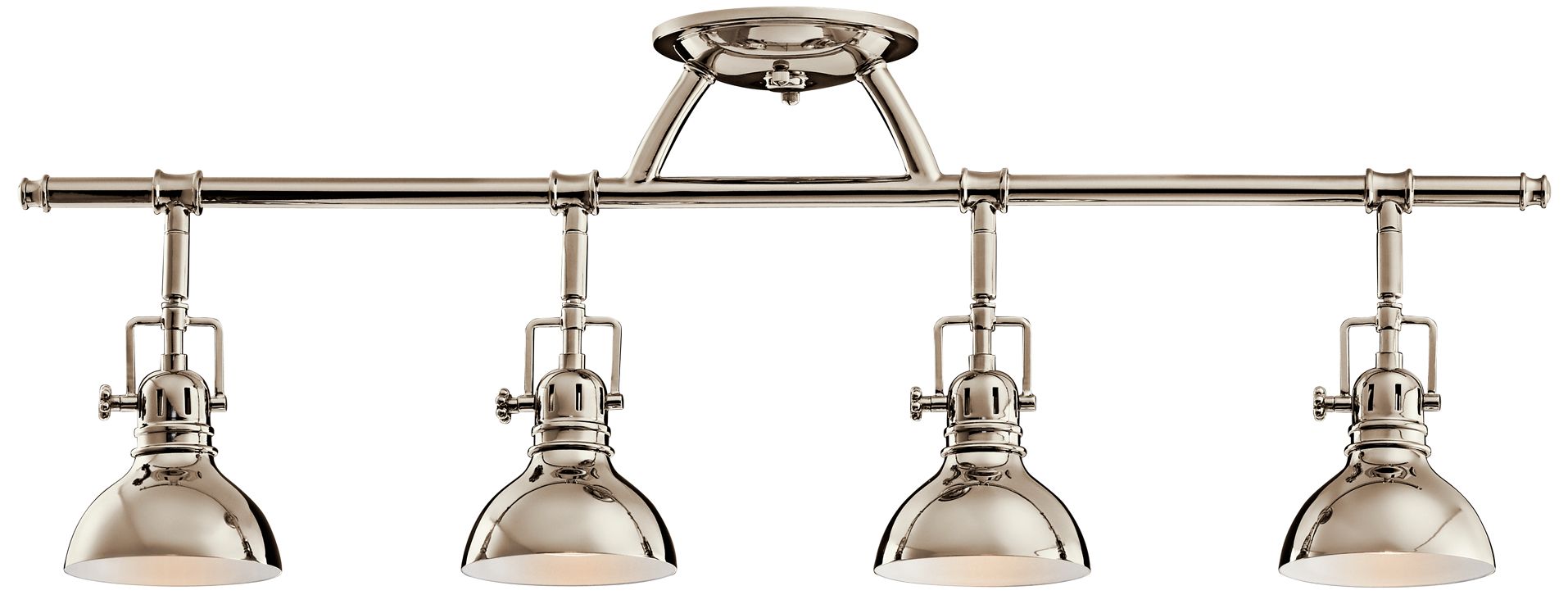 Kichler Polished Nickel 31 1/2" Wide Swivel Ceiling Fixture