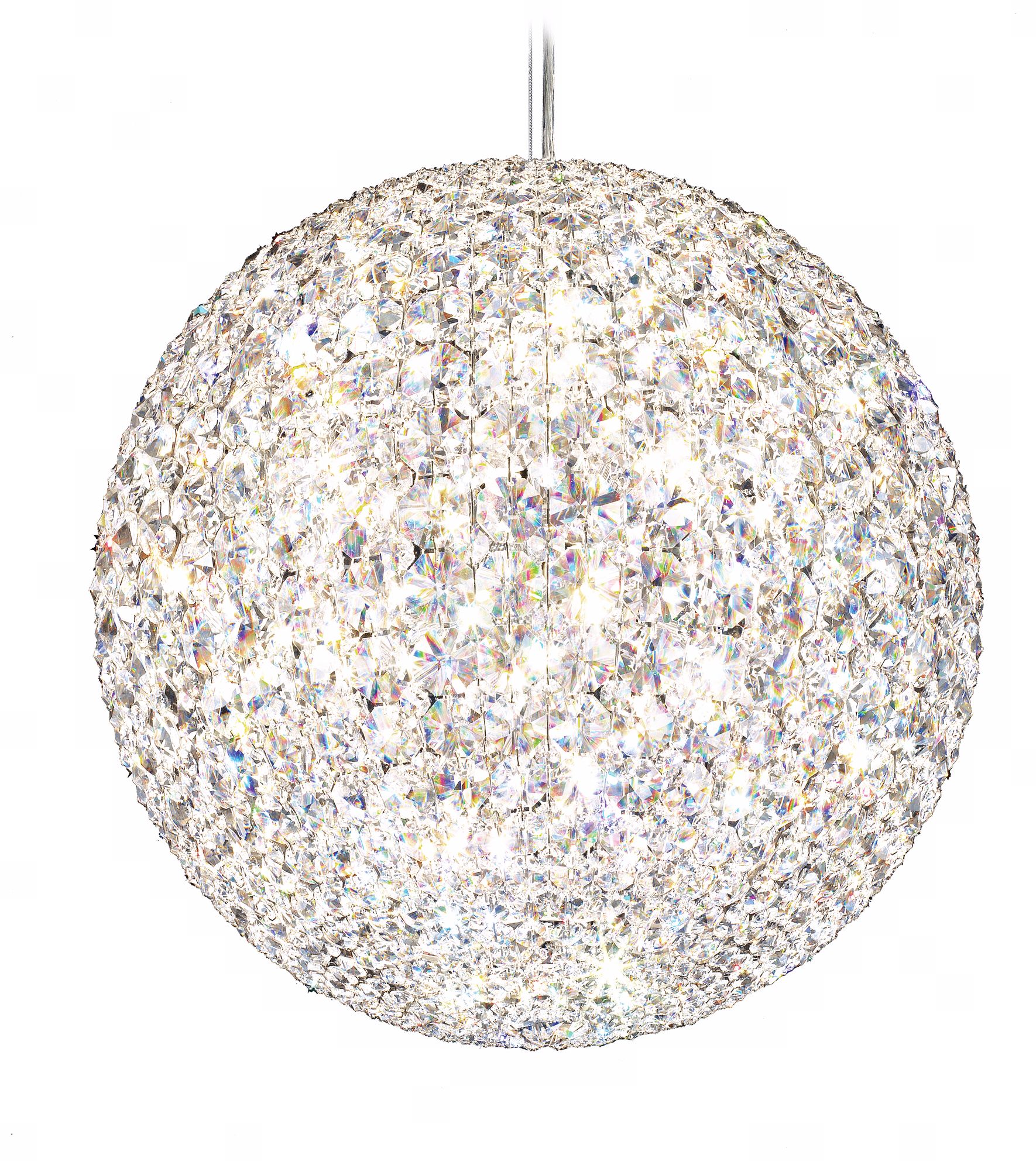 Schonbek Da Vinci Collection 18" LED Crystal Pendant Light