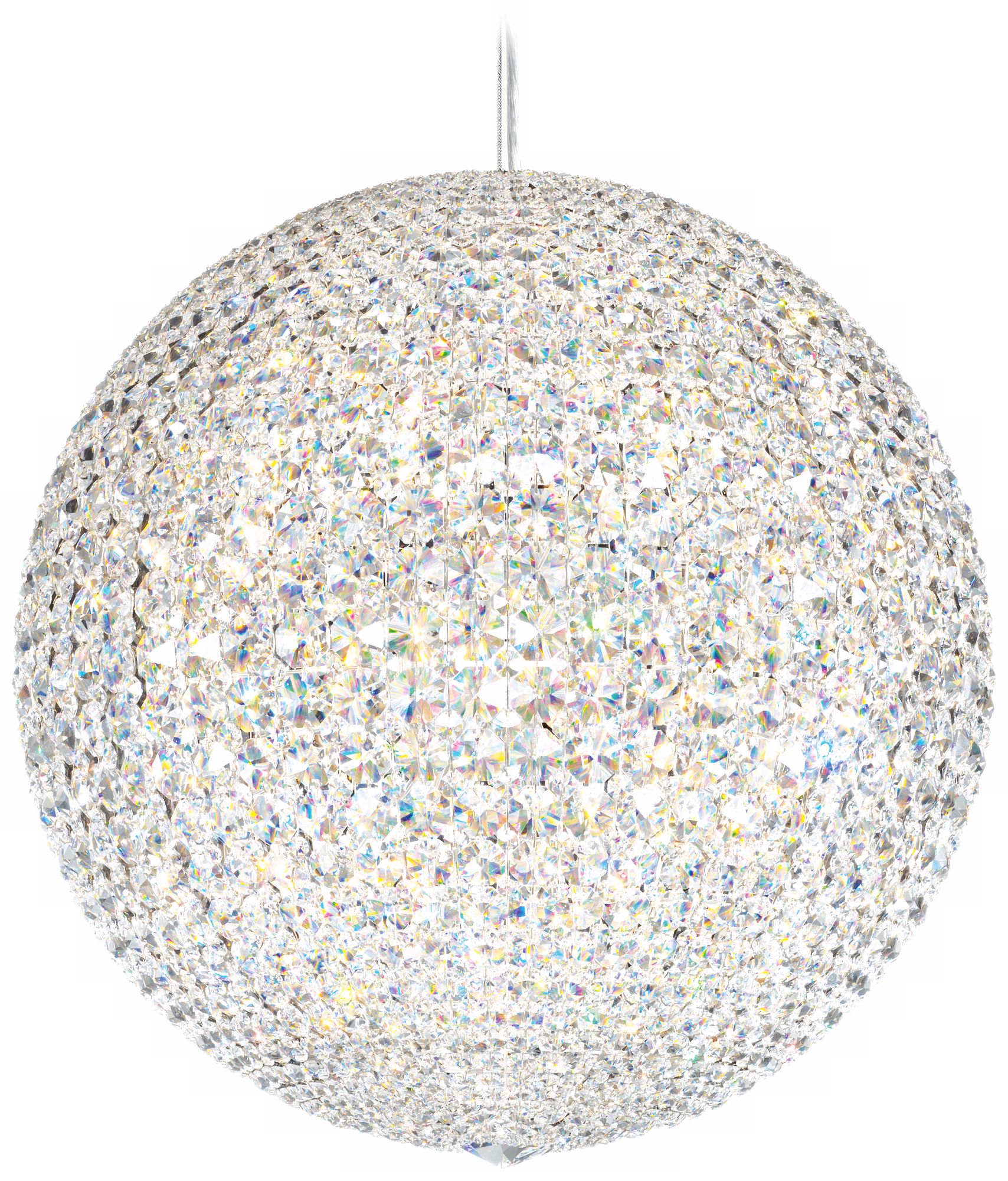 Schonbek Da Vinci Collection 24" LED Crystal Pendant Light