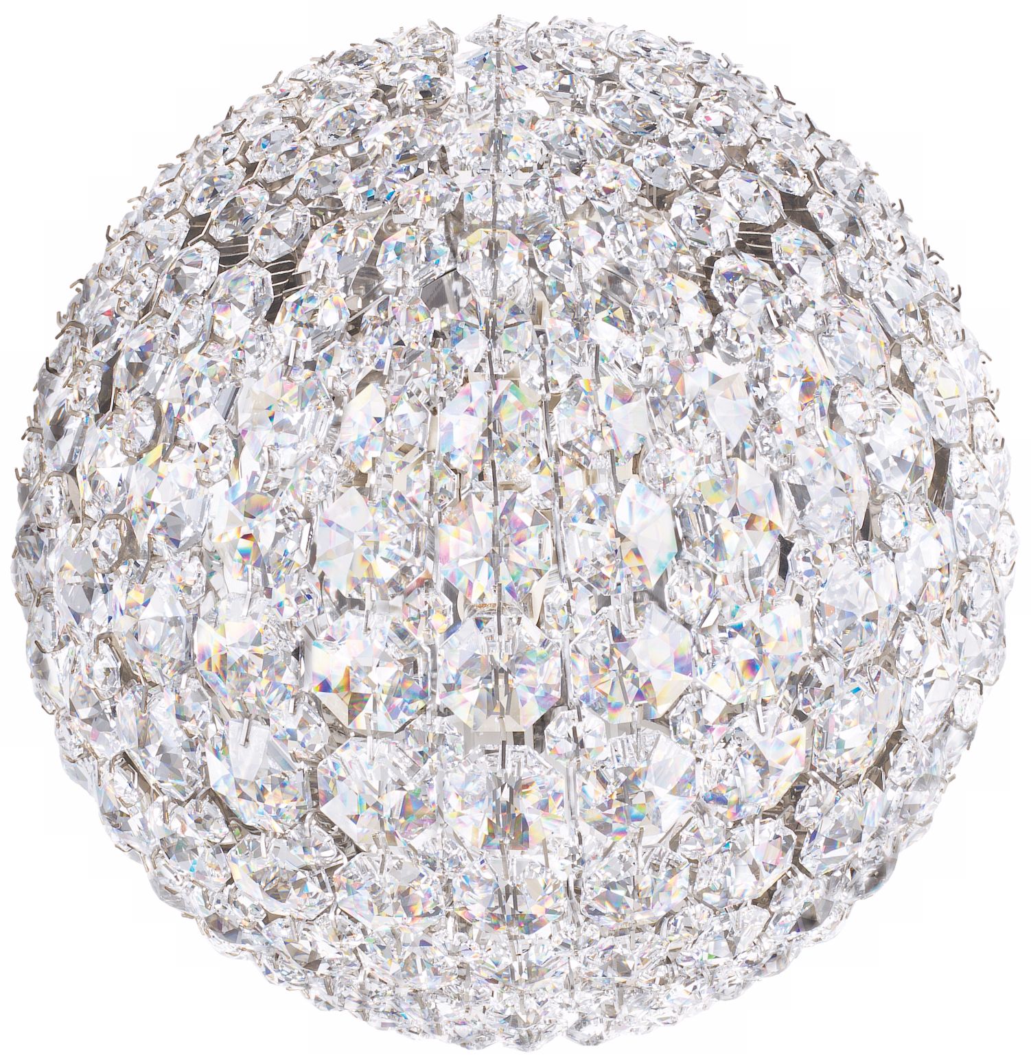 Schonbek Da Vinci Collection 8" High Crystal Wall Sconce