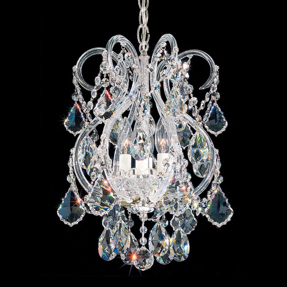 Schonbek Olde World Collection 11" Wide Crystal Pendant
