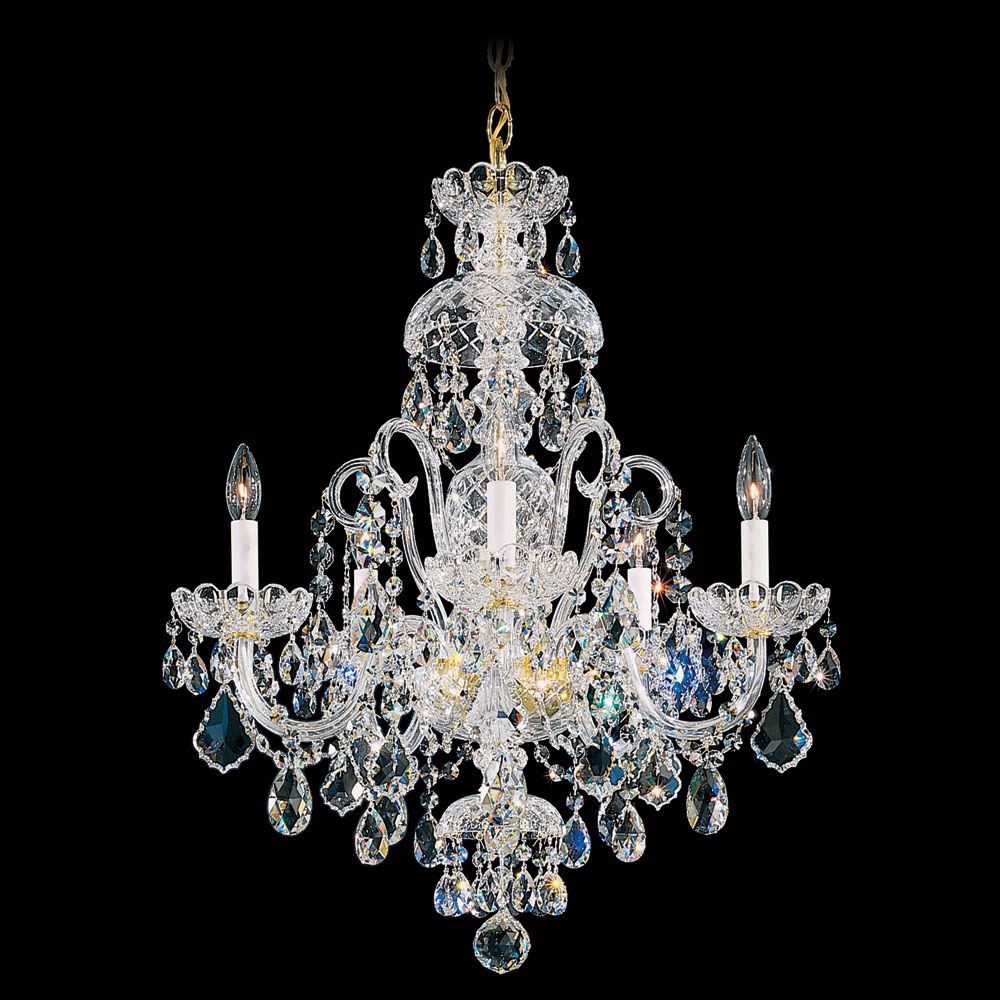 Schonbek Olde World Collection 22" Wide Crystal Chandelier