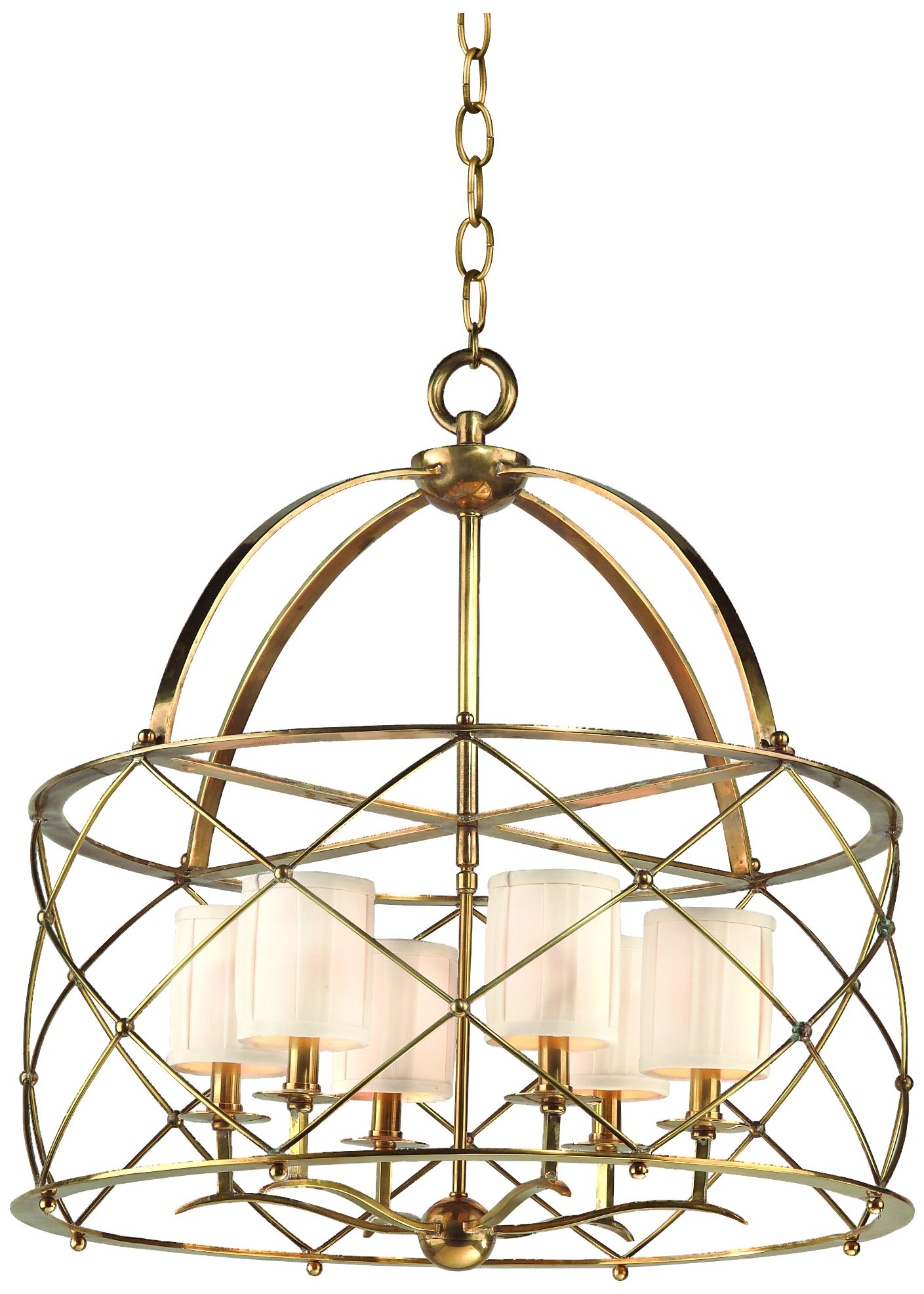 Corbett Argyle 26" Wide Aged Brass Pendant Chandlier