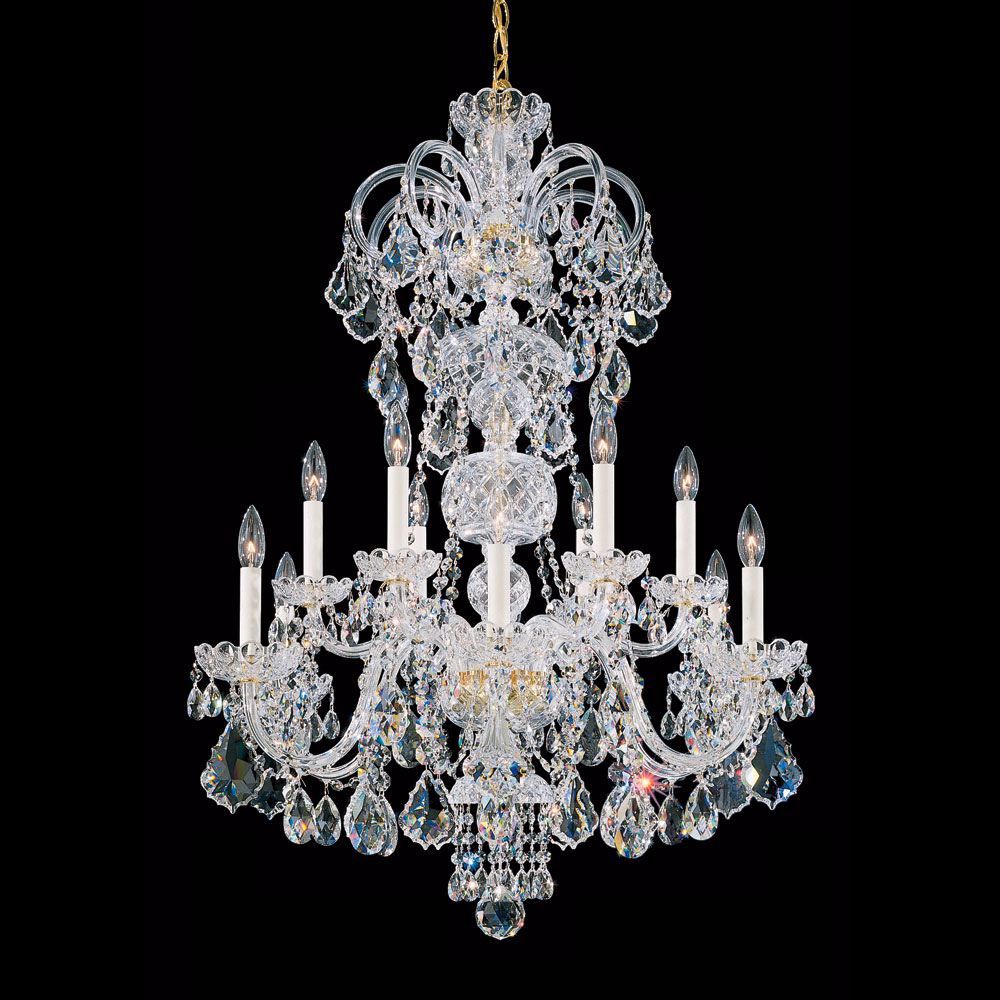 Schonbek Olde World Collection 30" Wide Crystal Chandelier