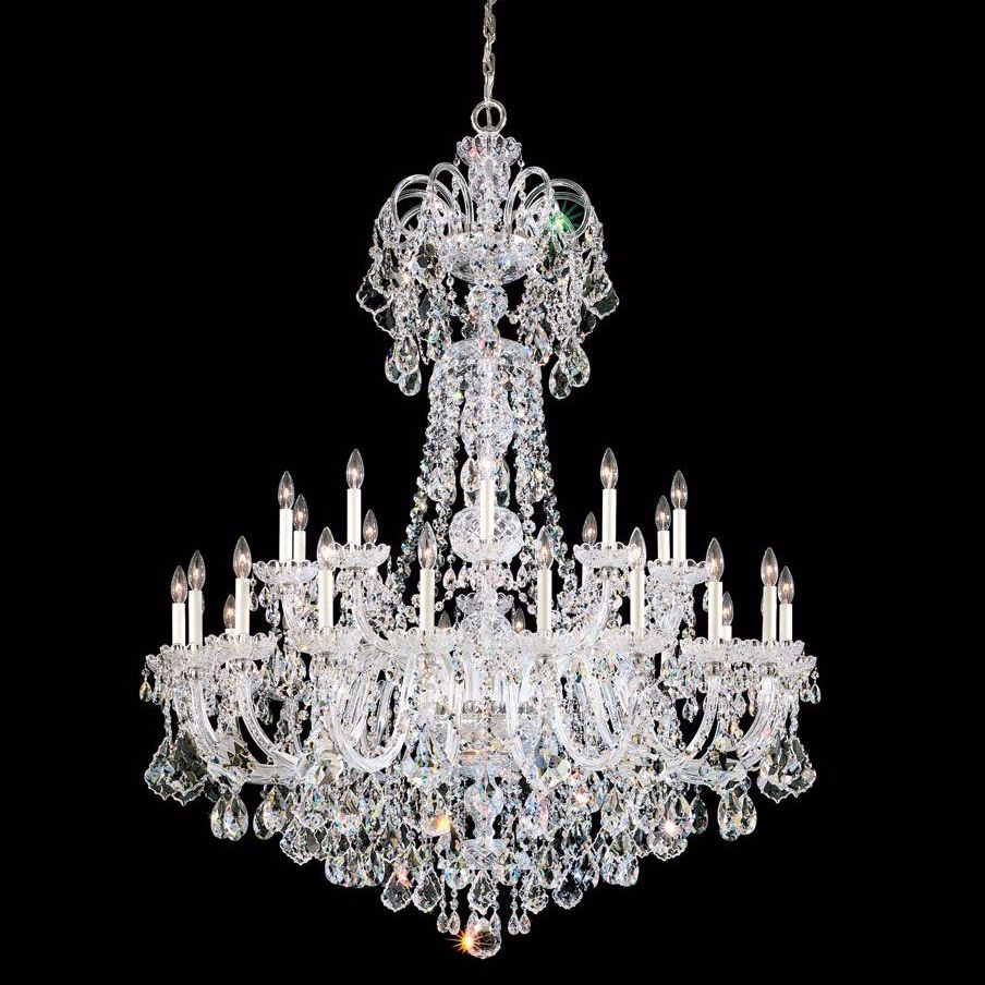 Schonbek Olde World Collection 48" Wide Crystal Chandelier