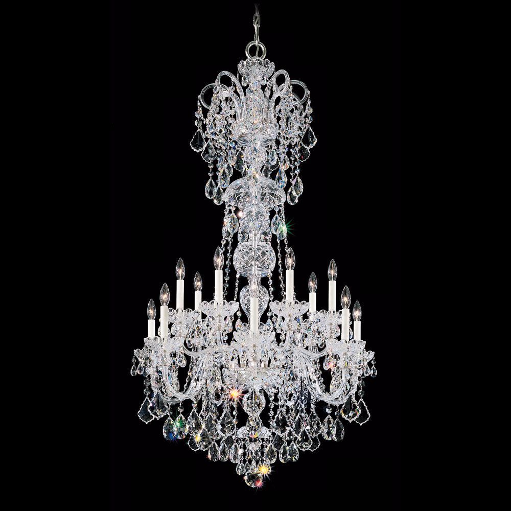 Schonbek Olde World Collection 14-Light Crystal Chandelier