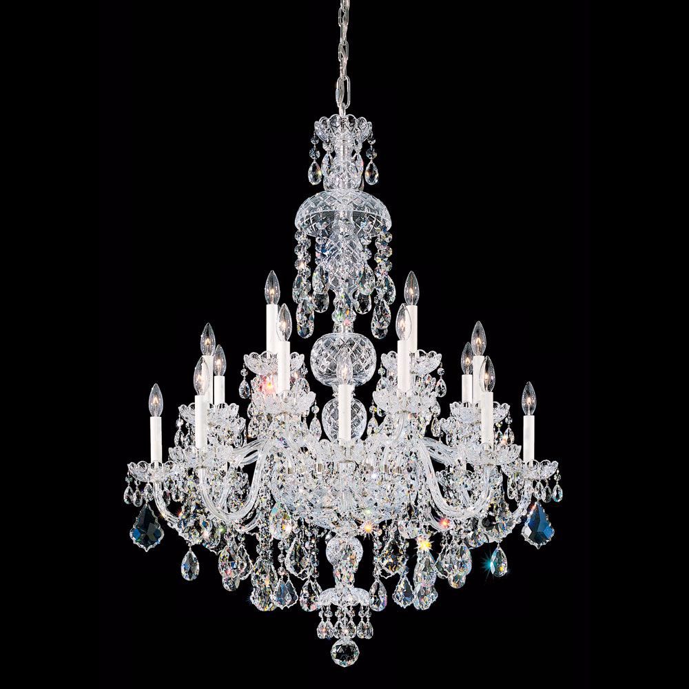 Schonbek Olde World Collection 25-Light Crystal Chandelier