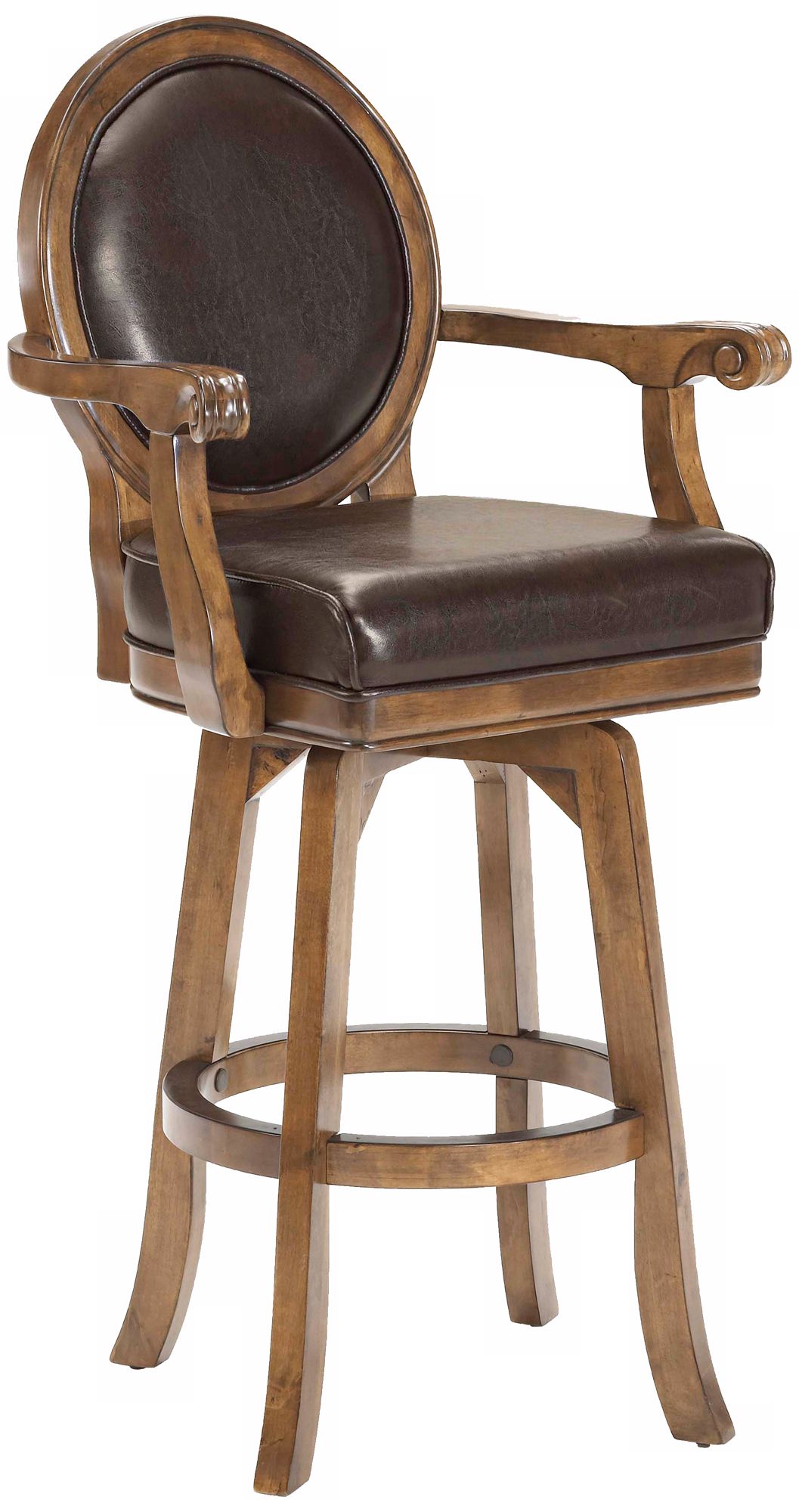 Hillsdale Warrington Swivel 30" High Bar Stool