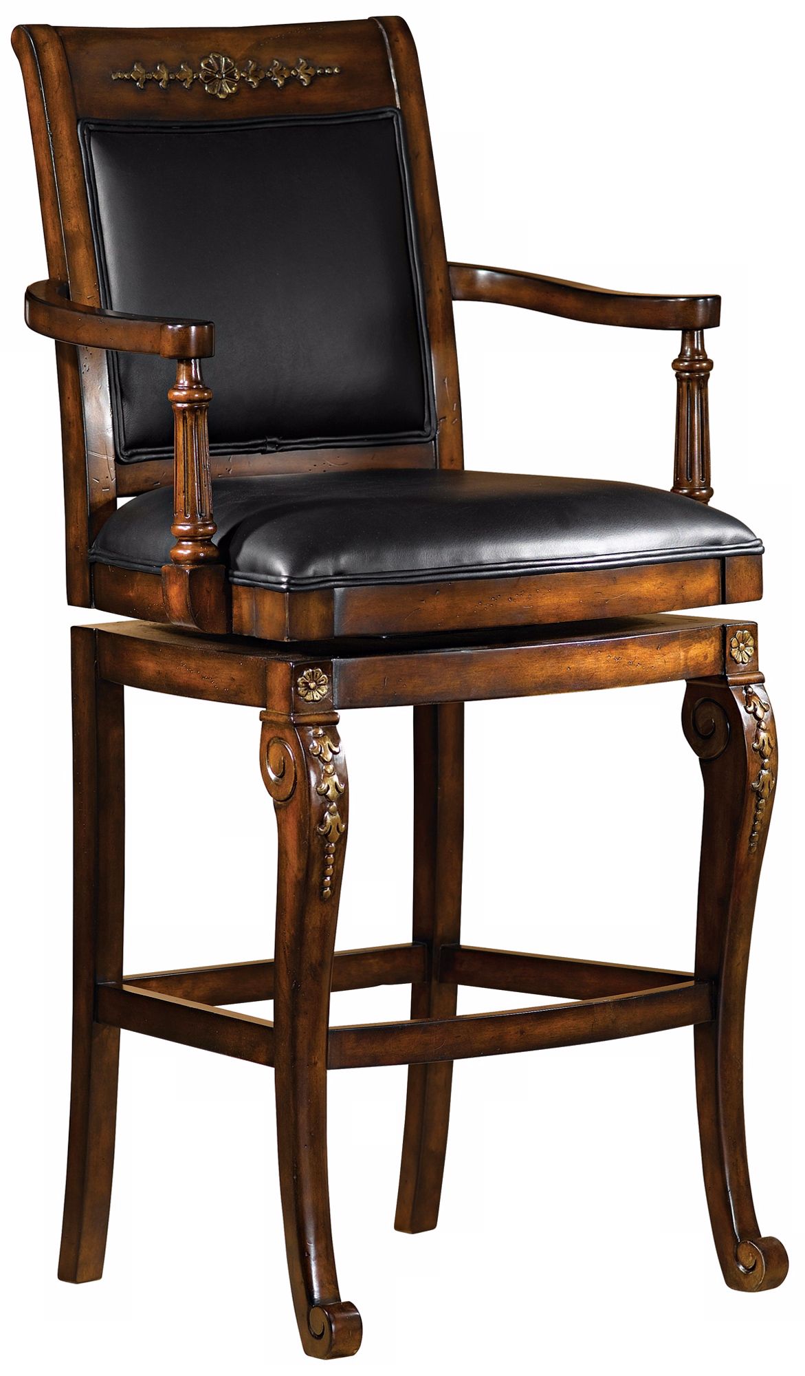 Hillsdale Douglas Wood 24" Counter Stool