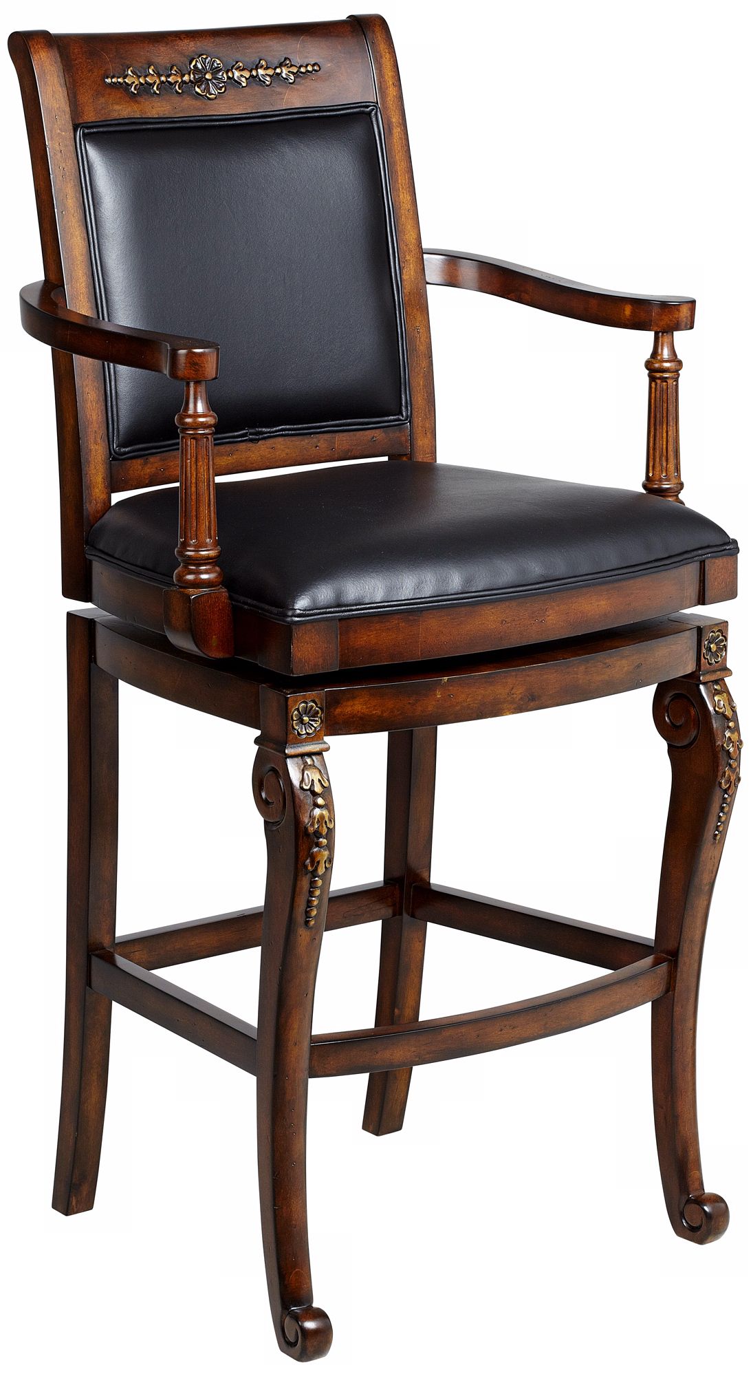 Hillsdale Douglas Wood 30" High Bar Stool