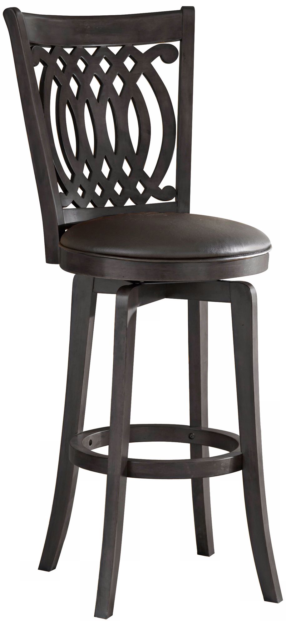 Hillsdale Van Draus Swivel 30" High Bar Stool