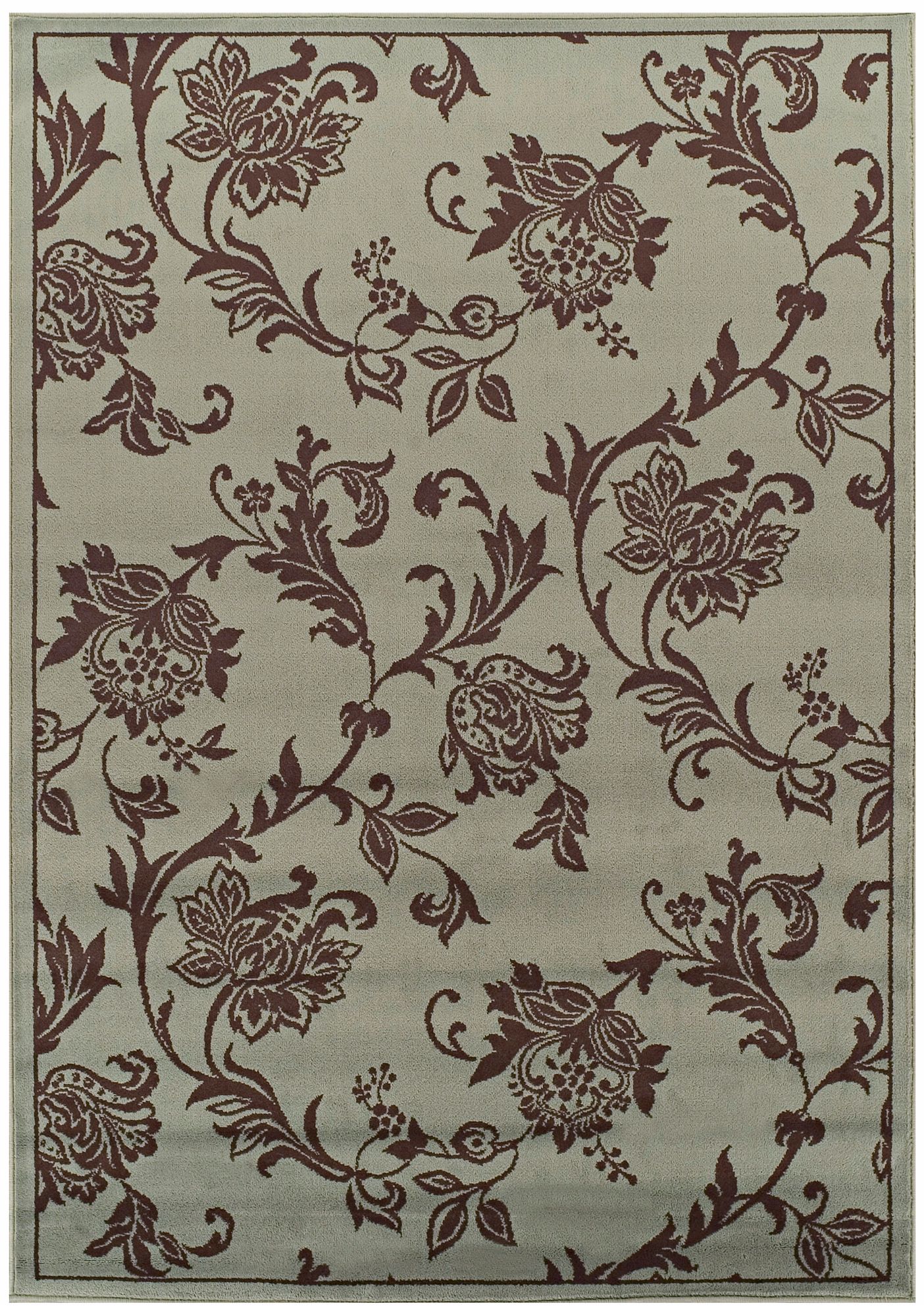 Elm Park Collection Mayfield Blue 2x7 Area Rug N3067
