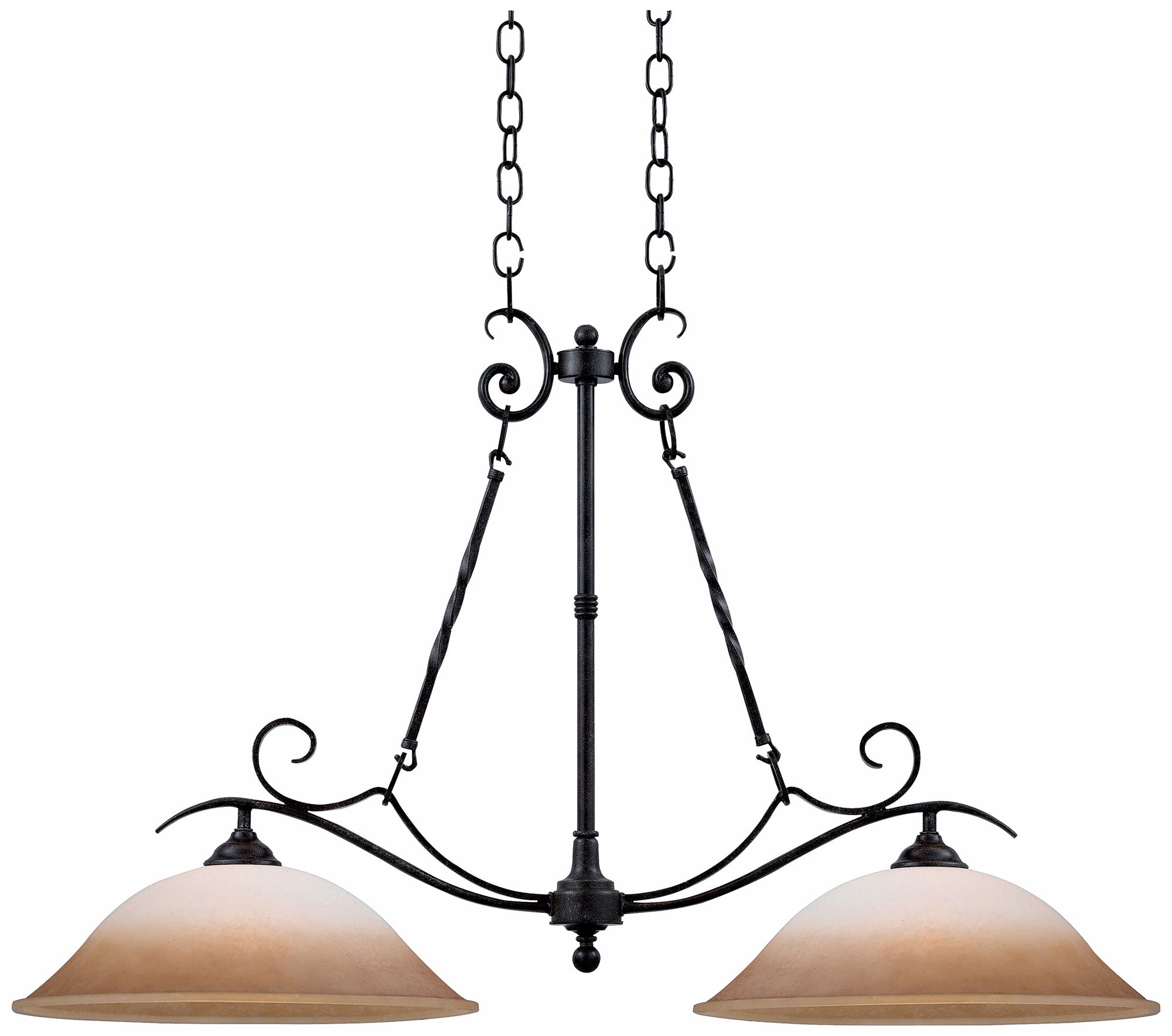 Jennifer Collection 39" Wide Island Chandelier