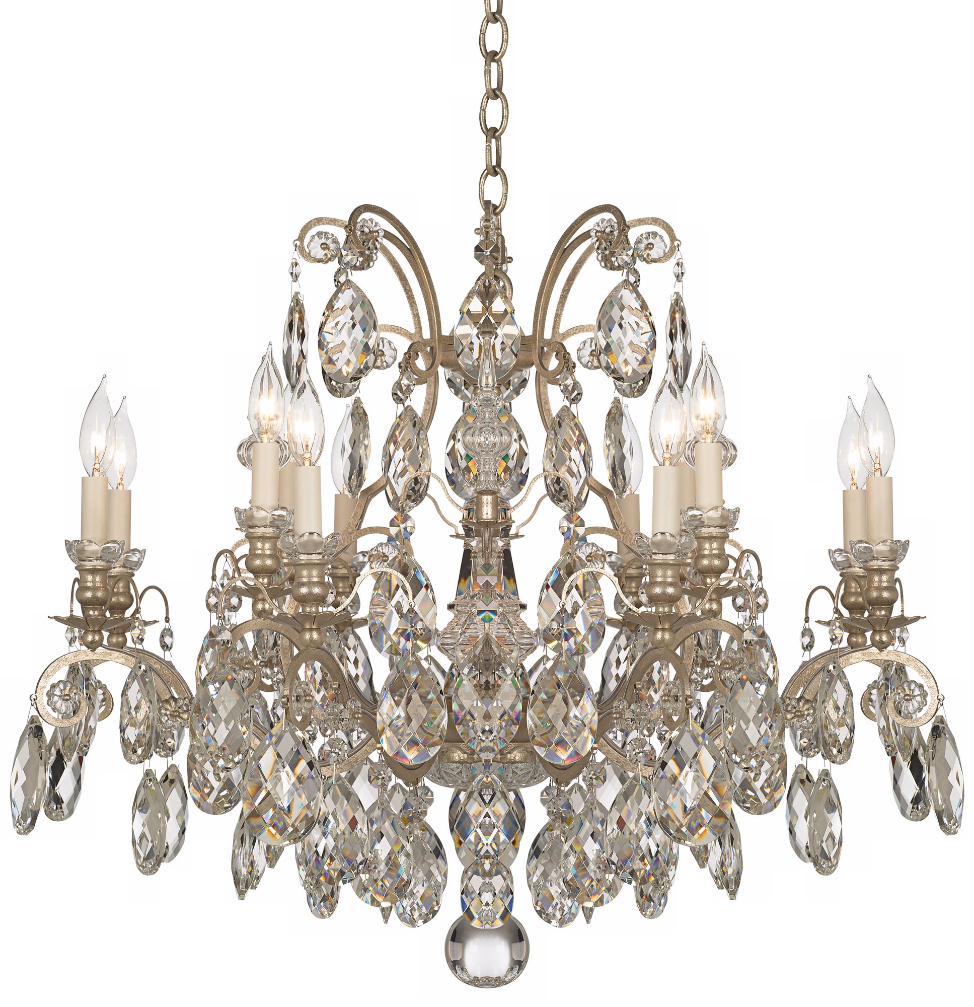 Schonbek Renaissance Collection 33" Wide Crystal Chandelier
