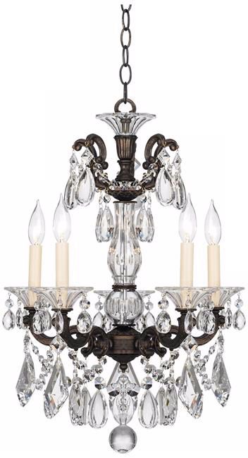 Schonbek La Scala Collection 17" Wide Crystal Chandelier