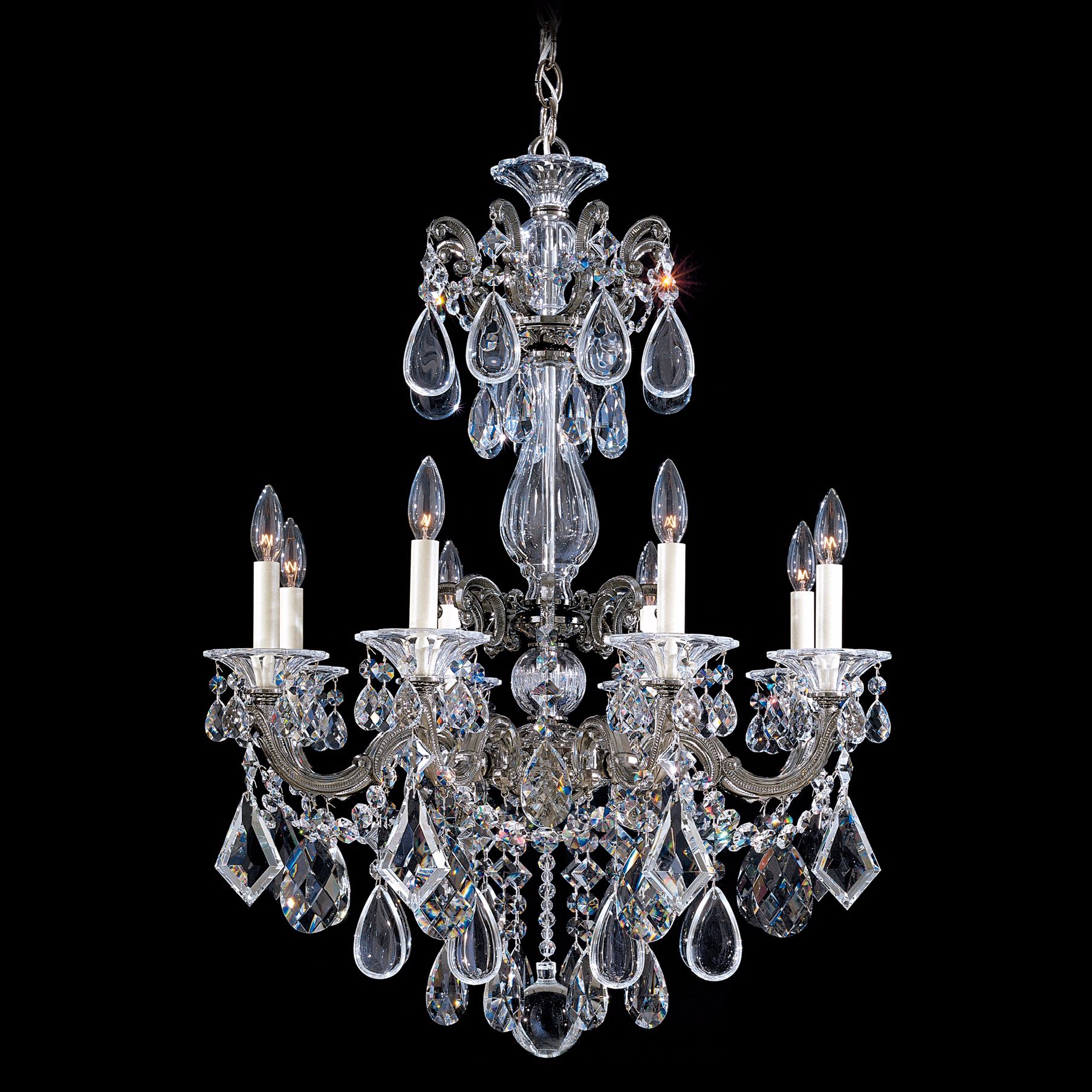 Schonbek La Scala Collection 25" Wide Crystal Chandelier
