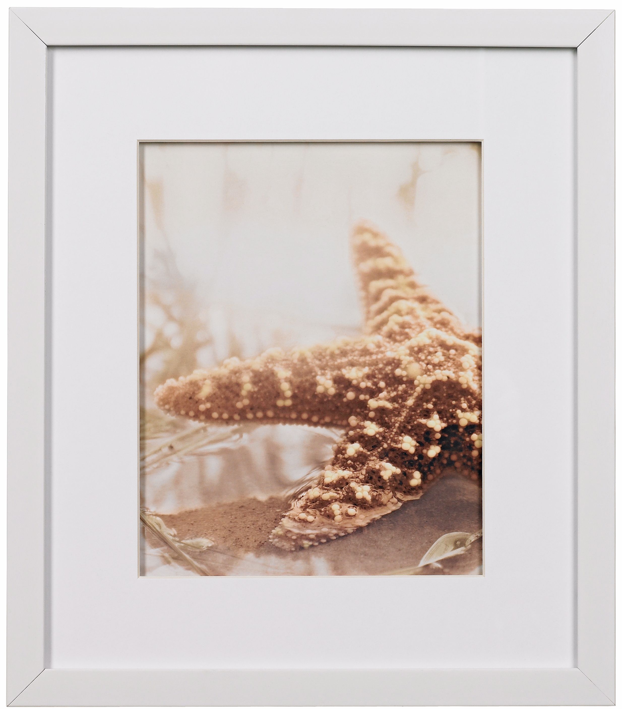 Seashore I Framed 15 1/4" High Wall Art