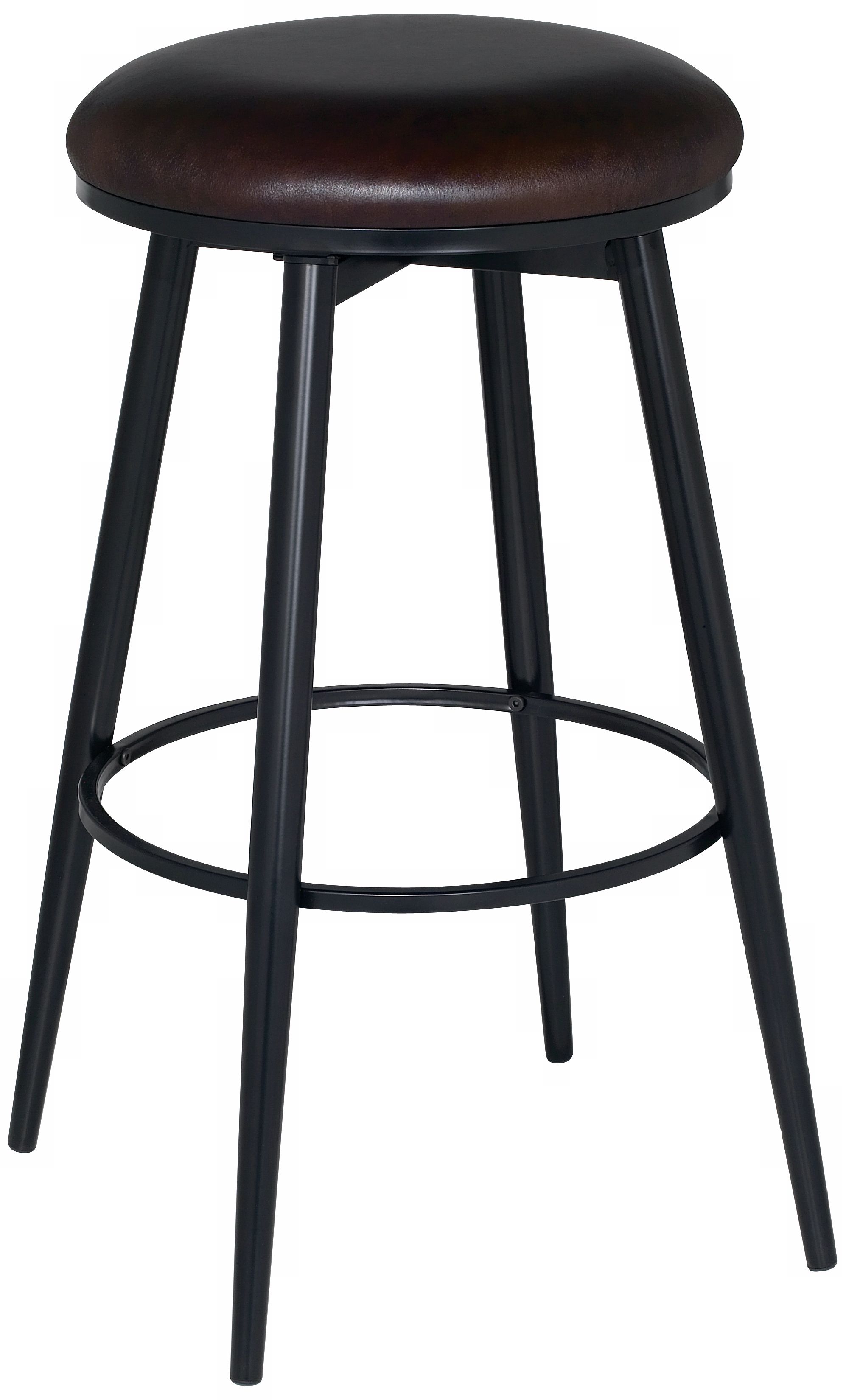 Hillsdale Sophisticate Black 30" High Bar Stool