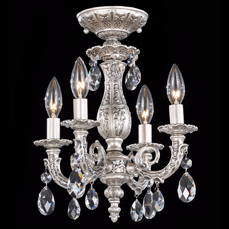 Schonbek Milano Collection 11 1/2" Crystal Ceiling Light