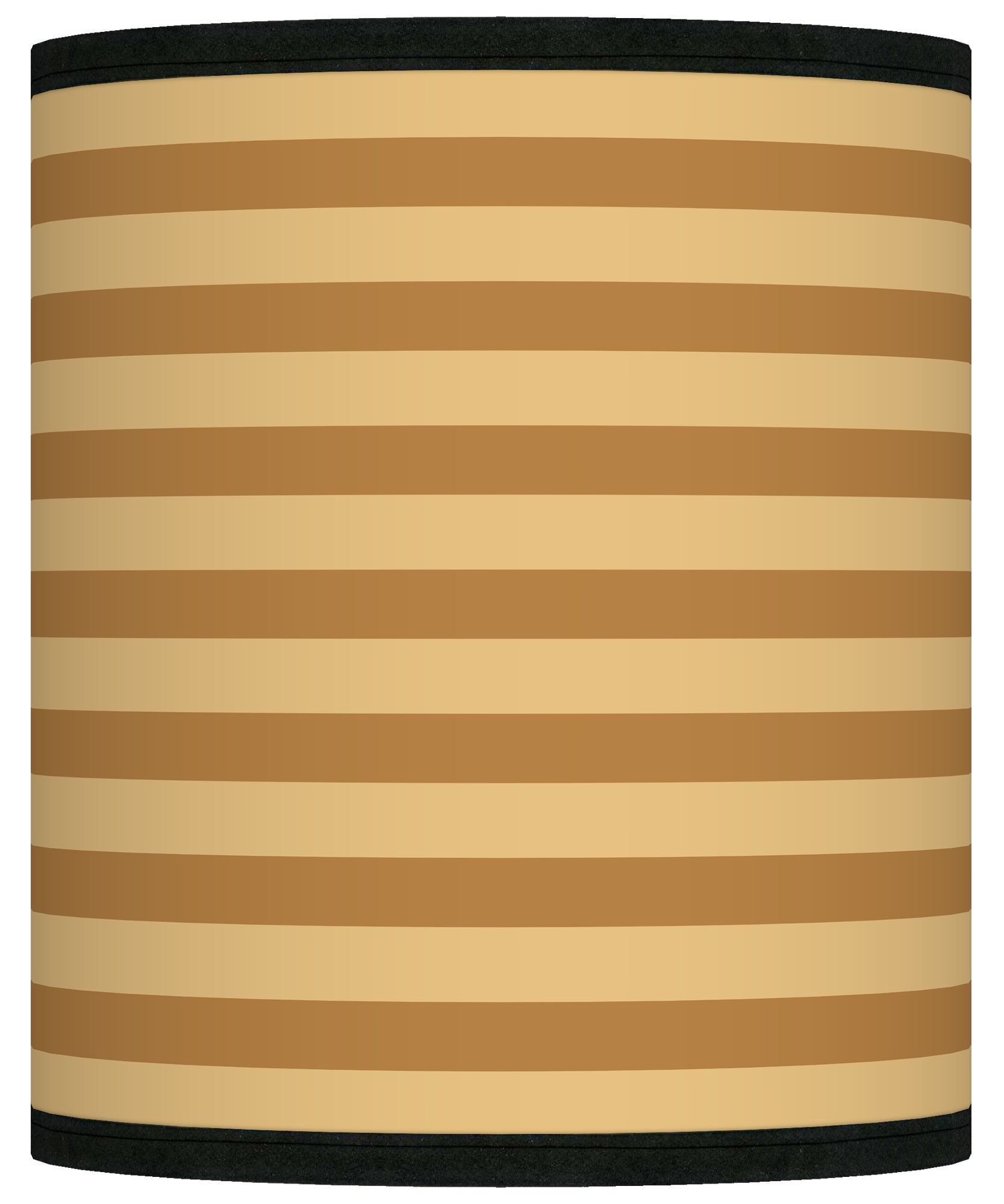 Butterscotch Parallels Giclee Shade 10x10x12 (Spider)
