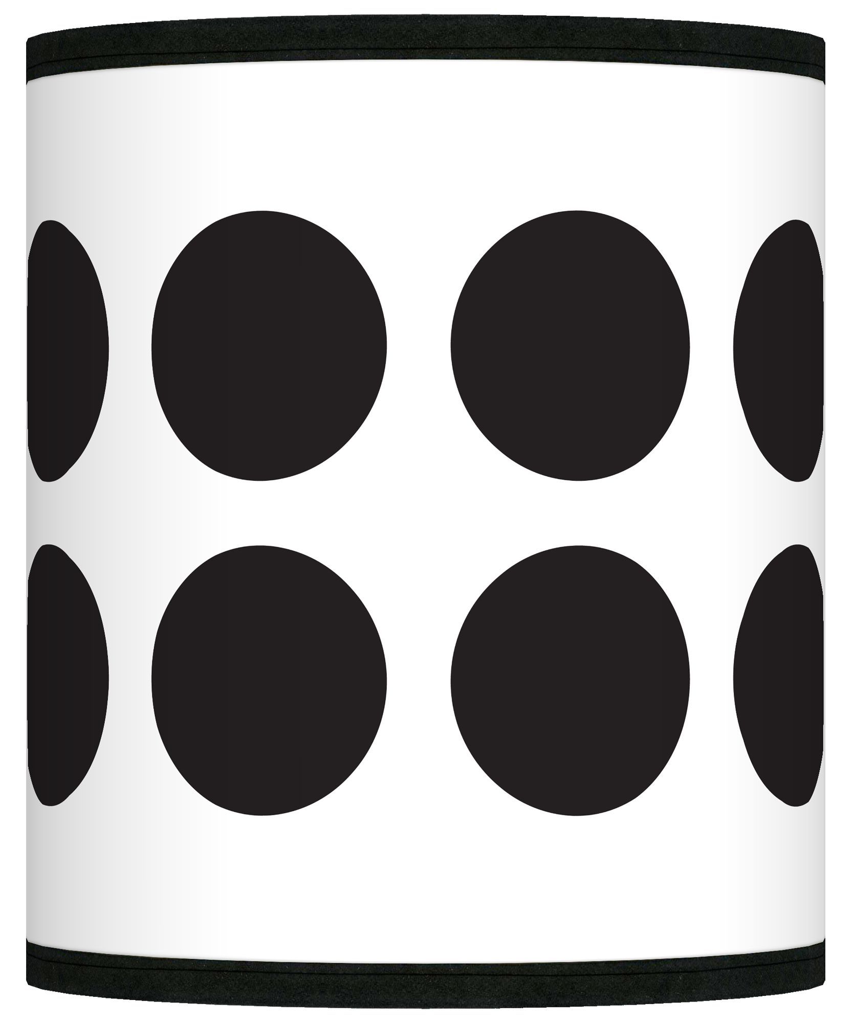 Black Orbs Giclee Shade 10x10x12 (Spider)