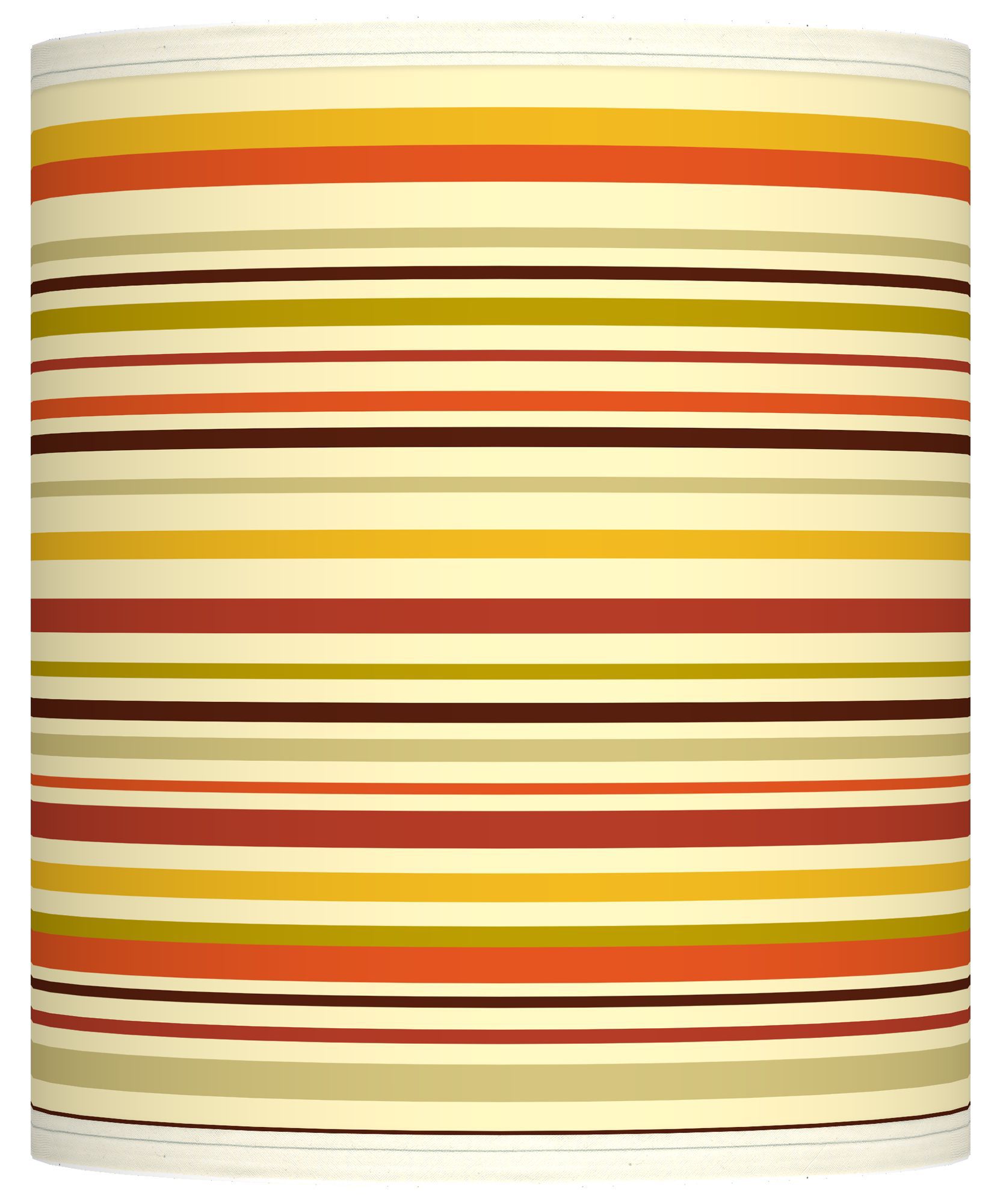 Stacy Garcia Lemongrass Stripe Giclee Shade 10x10x12 (Spider)