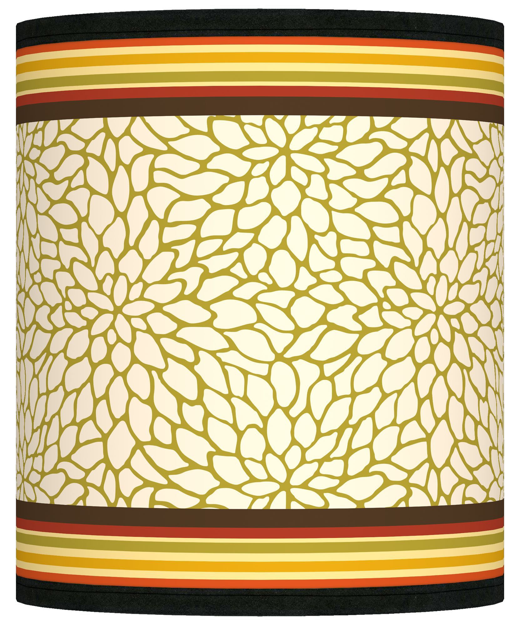 Stacy Garcia Spice Dahlia Giclee Shade 10x10x12 (Spider)