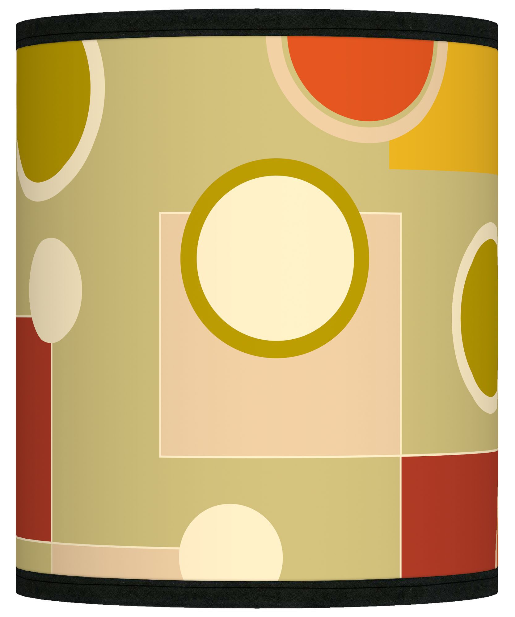Retro Citrus Medley Giclee Shade 10x10x12 (Spider)