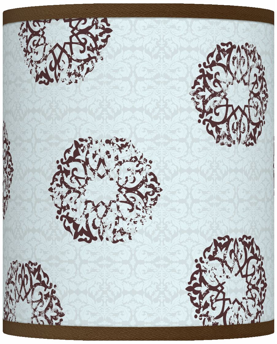 Weathered Medallion Giclee Shade 10x10x12 (Spider)