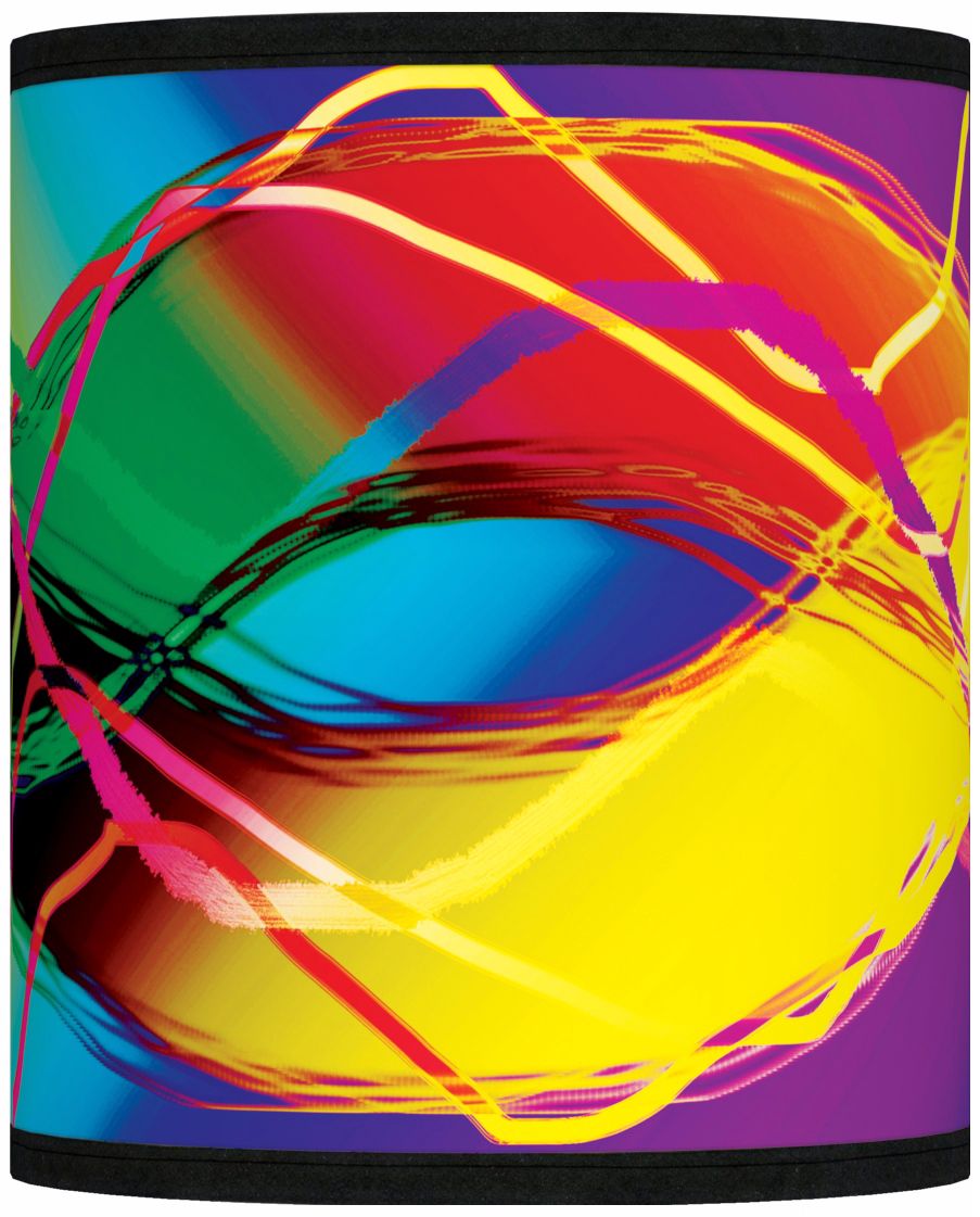 Colors in Motion Giclee Shade 10x10x12 (Spider)