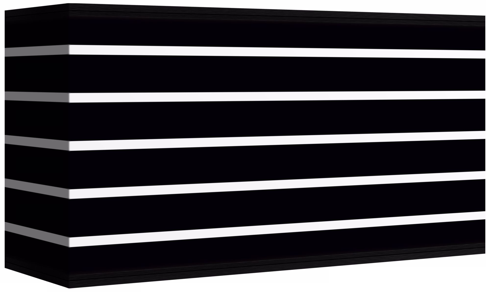 Bold Black Stripe Giclee Shade 8/17x8/17x10 (Spider)
