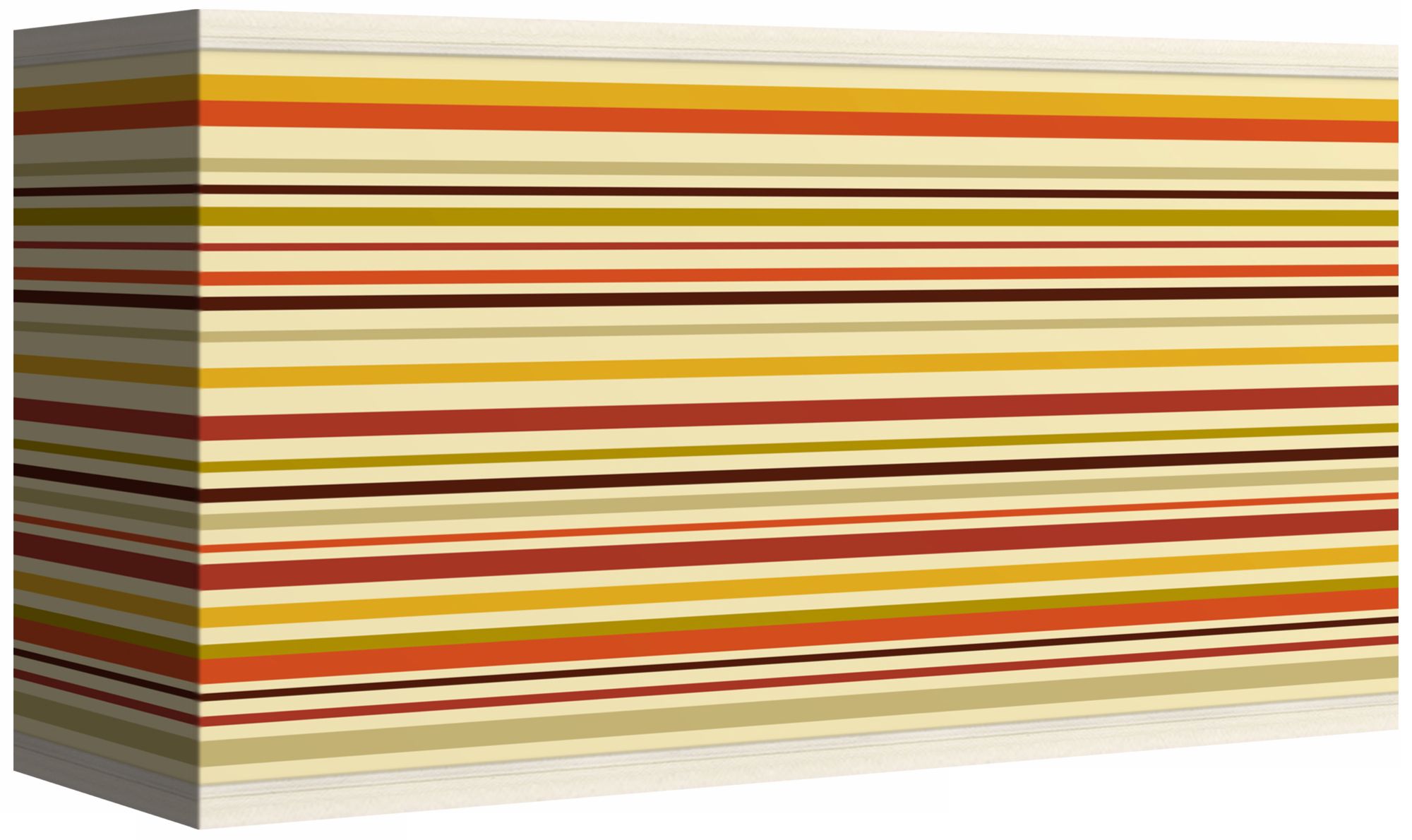 Stacy Garcia Lemongrass Stripe Giclee Shade 8/17x8/17x10 (Spider)