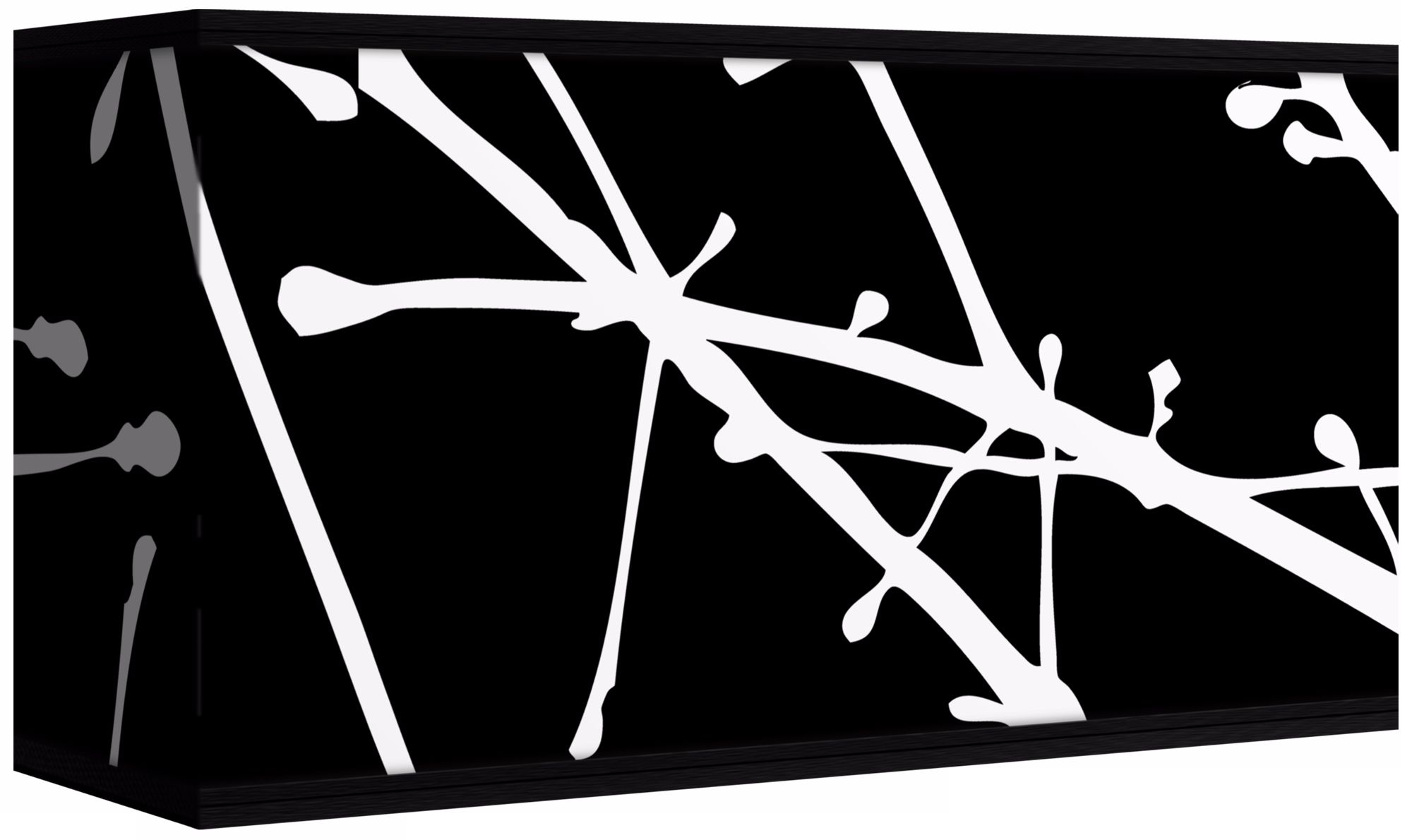 Stacy Garcia Calligraphy Tree Black Shade 8/17x8/17x10 (Spider)