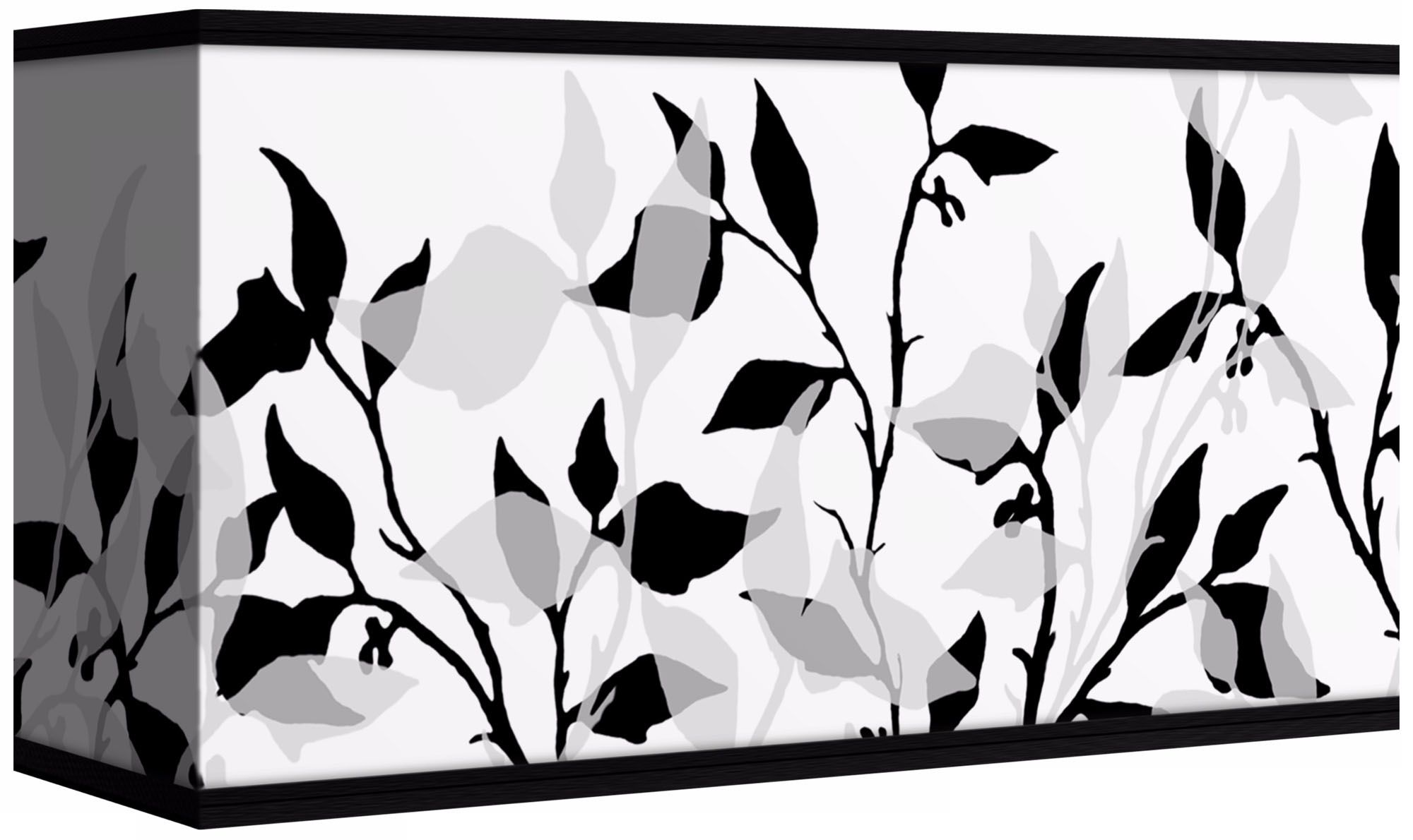 Three-Tone Leaves Giclee Shade 8/17x8/17x10 (Spider)