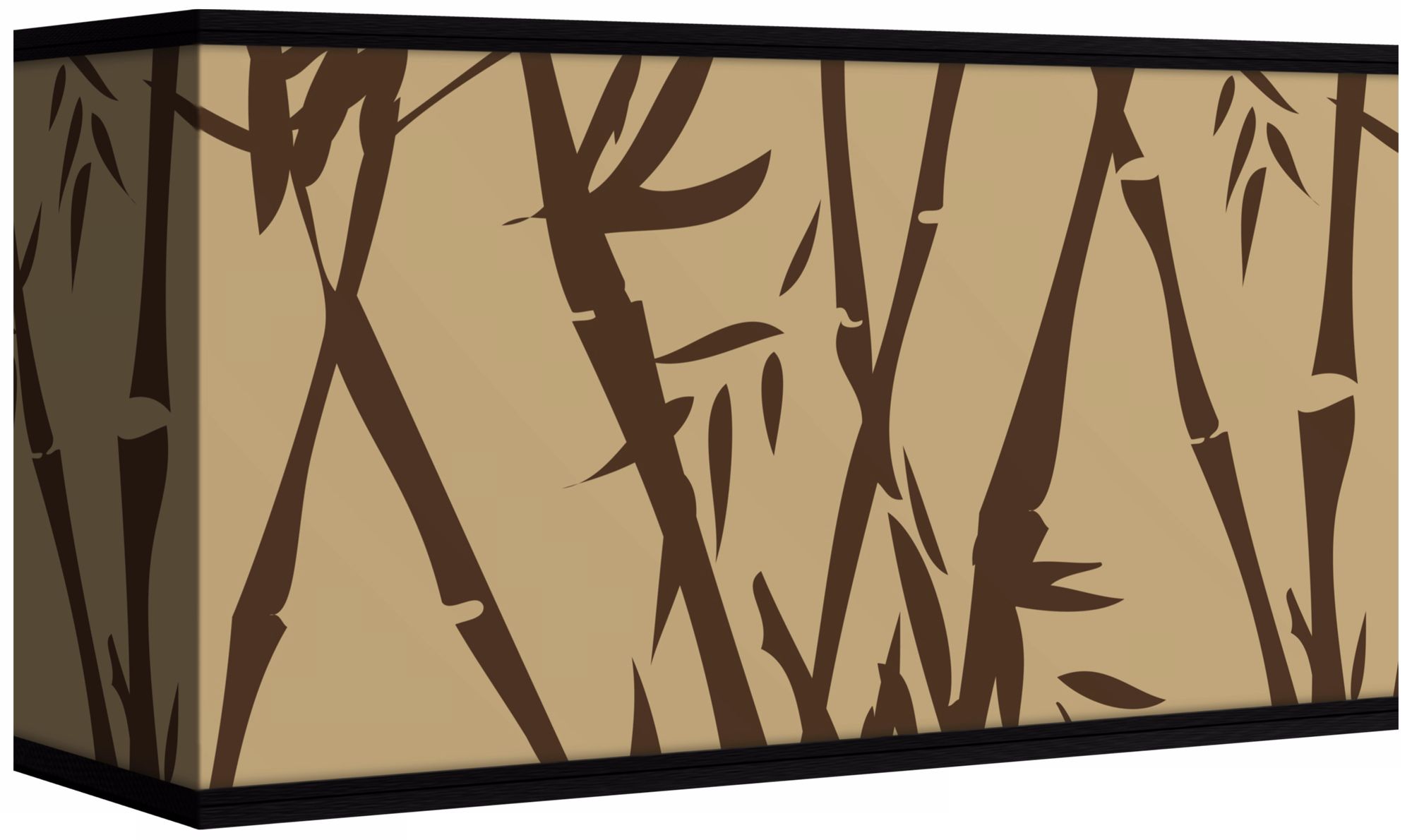 Earth Bamboo Giclee Shade 8/17x8/17x10 (Spider)