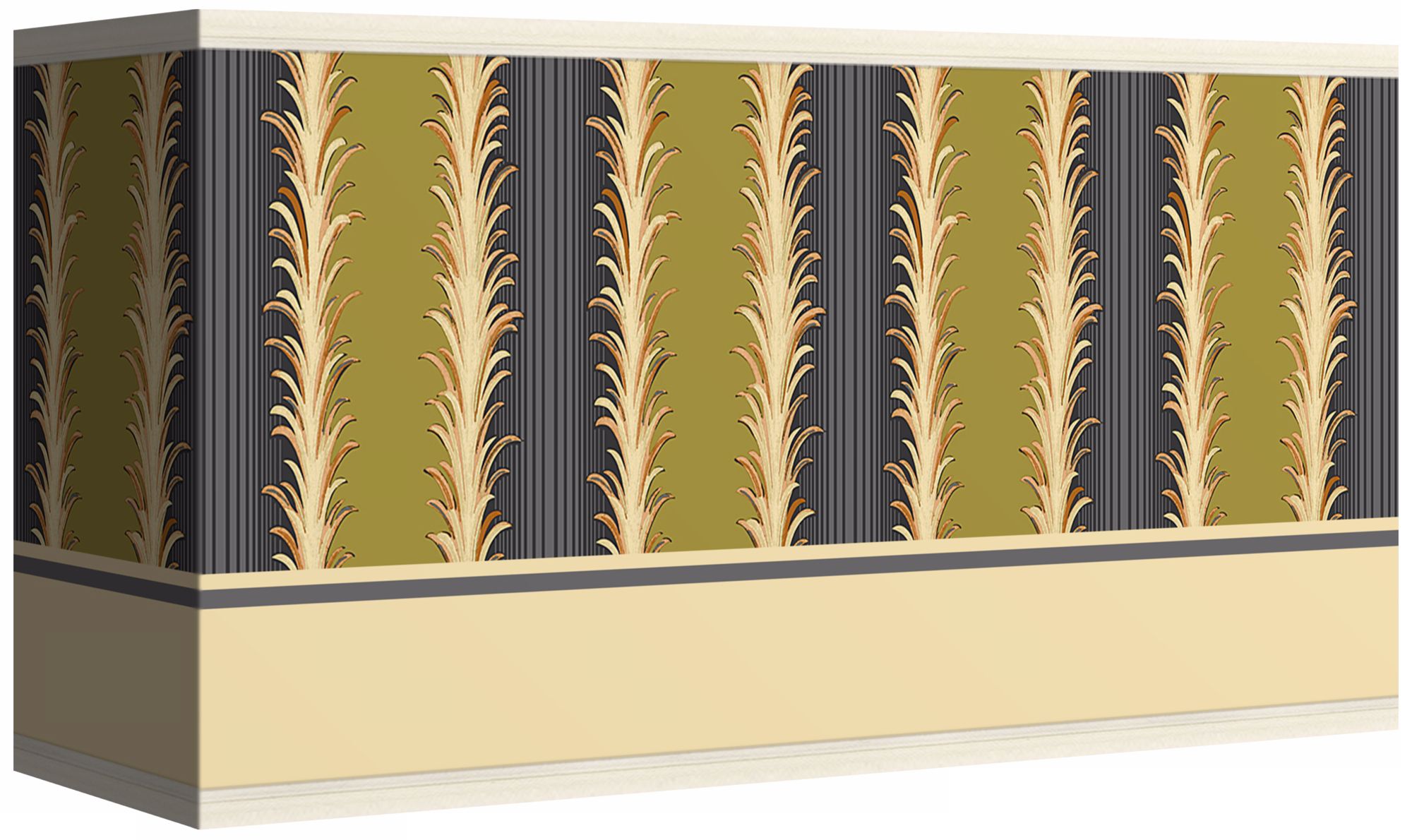 Stacy Garcia Lexington Stripe Avocado Shade 8/17x8/17x10 (Spider)