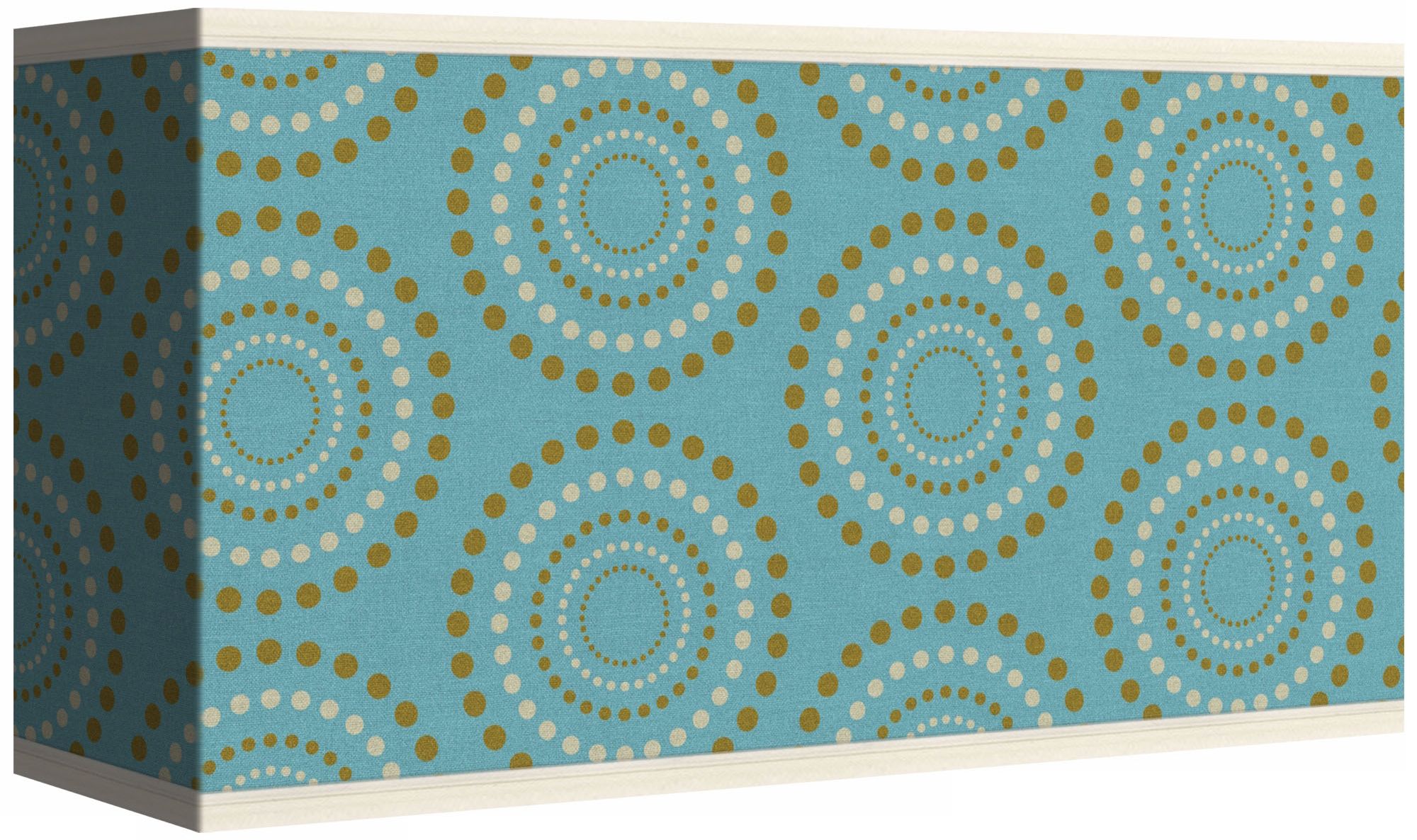 Blue Calliope Linen Giclee Shade 8/17x8/17x10 (Spider)