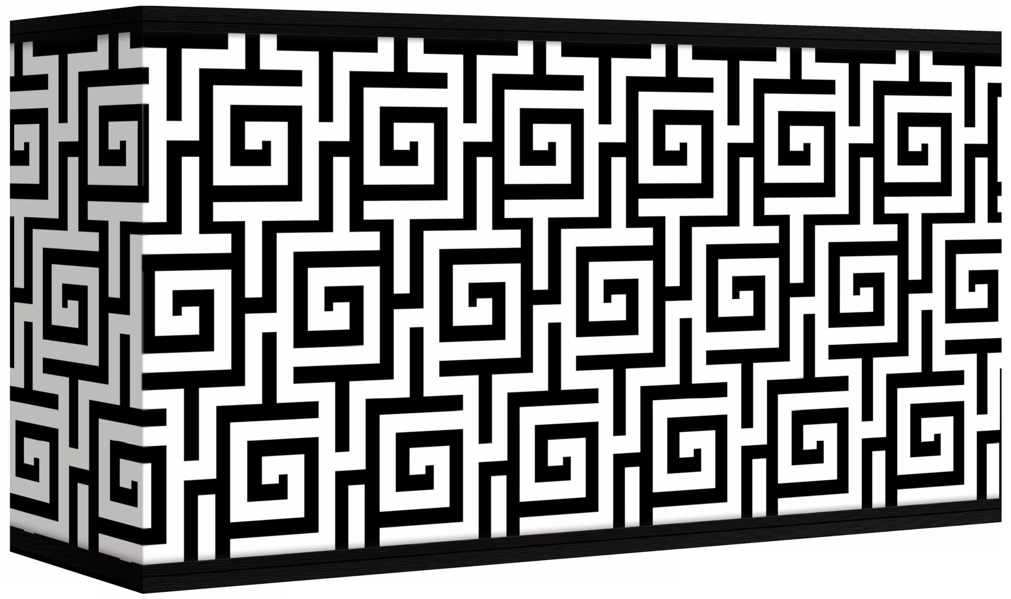 Greek Key Giclee Shade 8/17x8/17x10 (Spider)