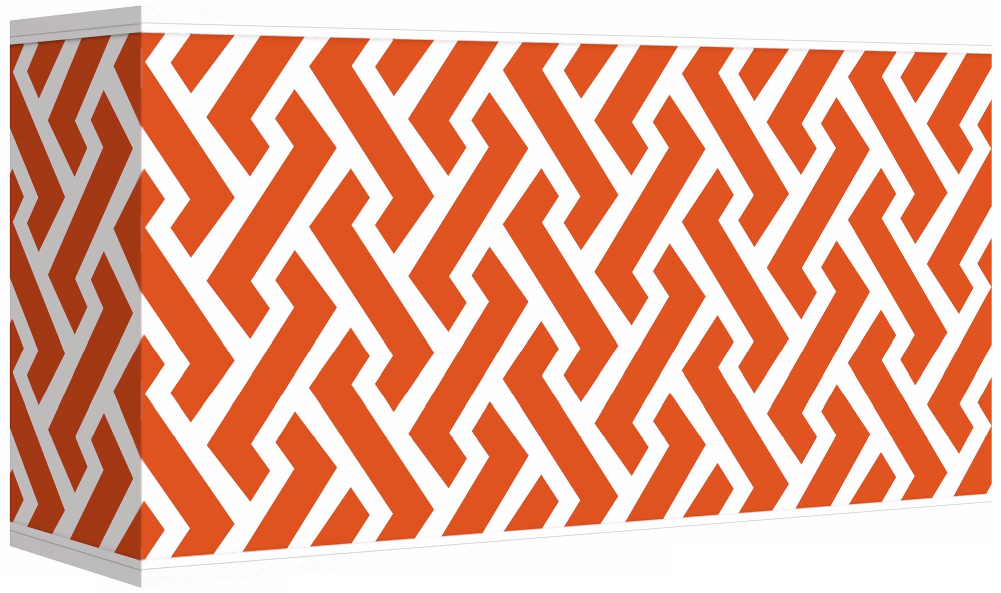 Red Brick Weave Giclee Shade 8/17x8/17x10 (Spider)
