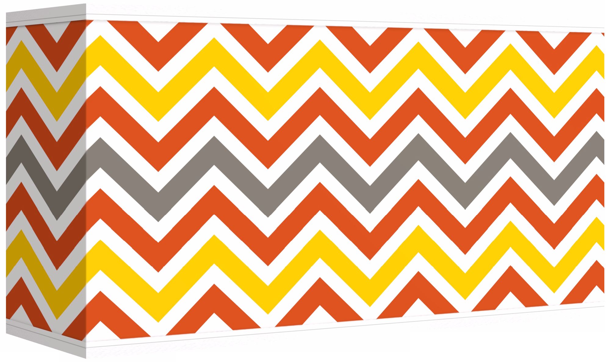 Flame Zig Zag Giclee Shade 8/17x8/17x10 (Spider)