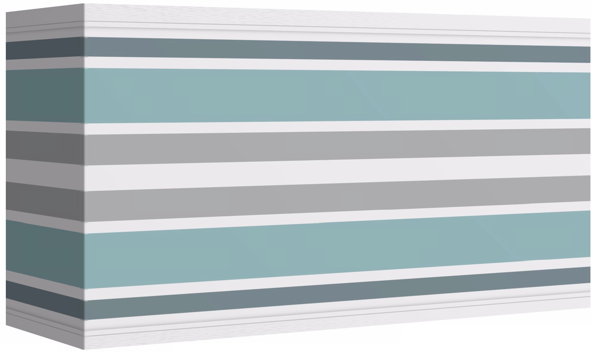 Multi Color Stripes Giclee Shade 8/17x8/17x10 (Spider)