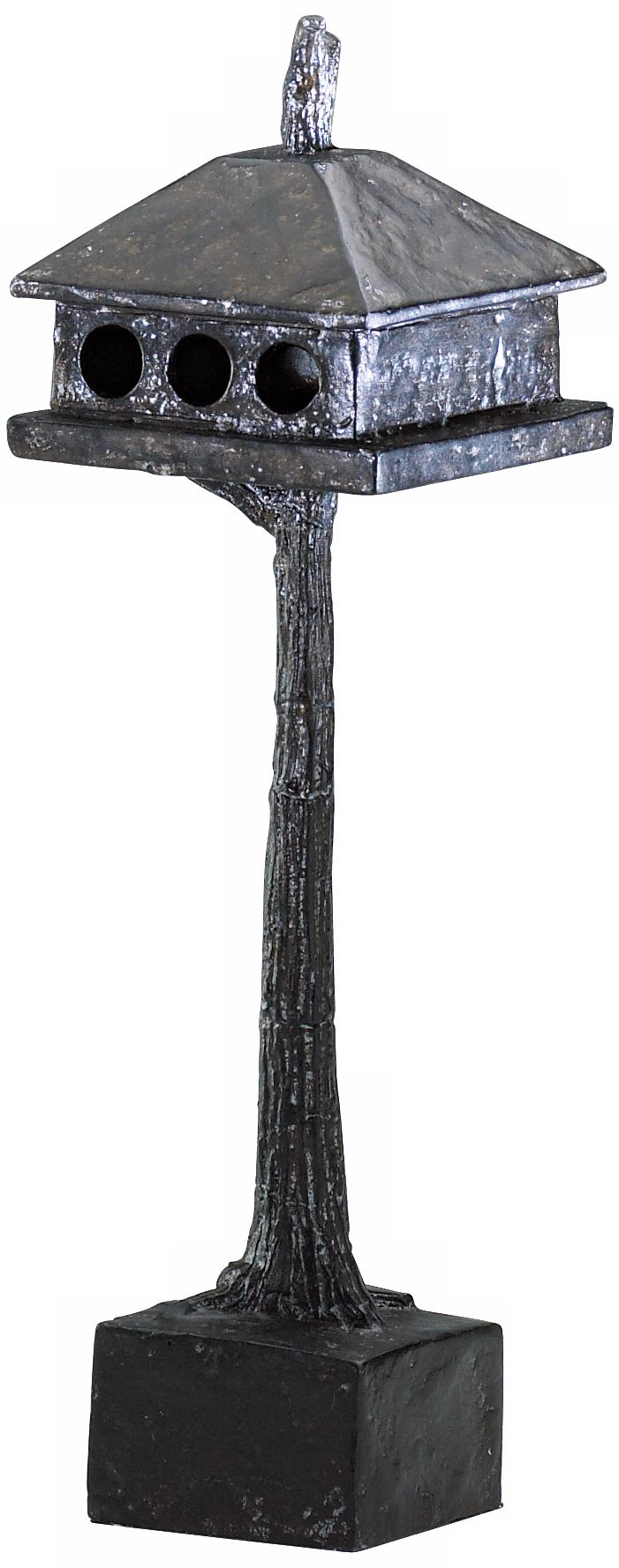 Small Cast Iron Bird House