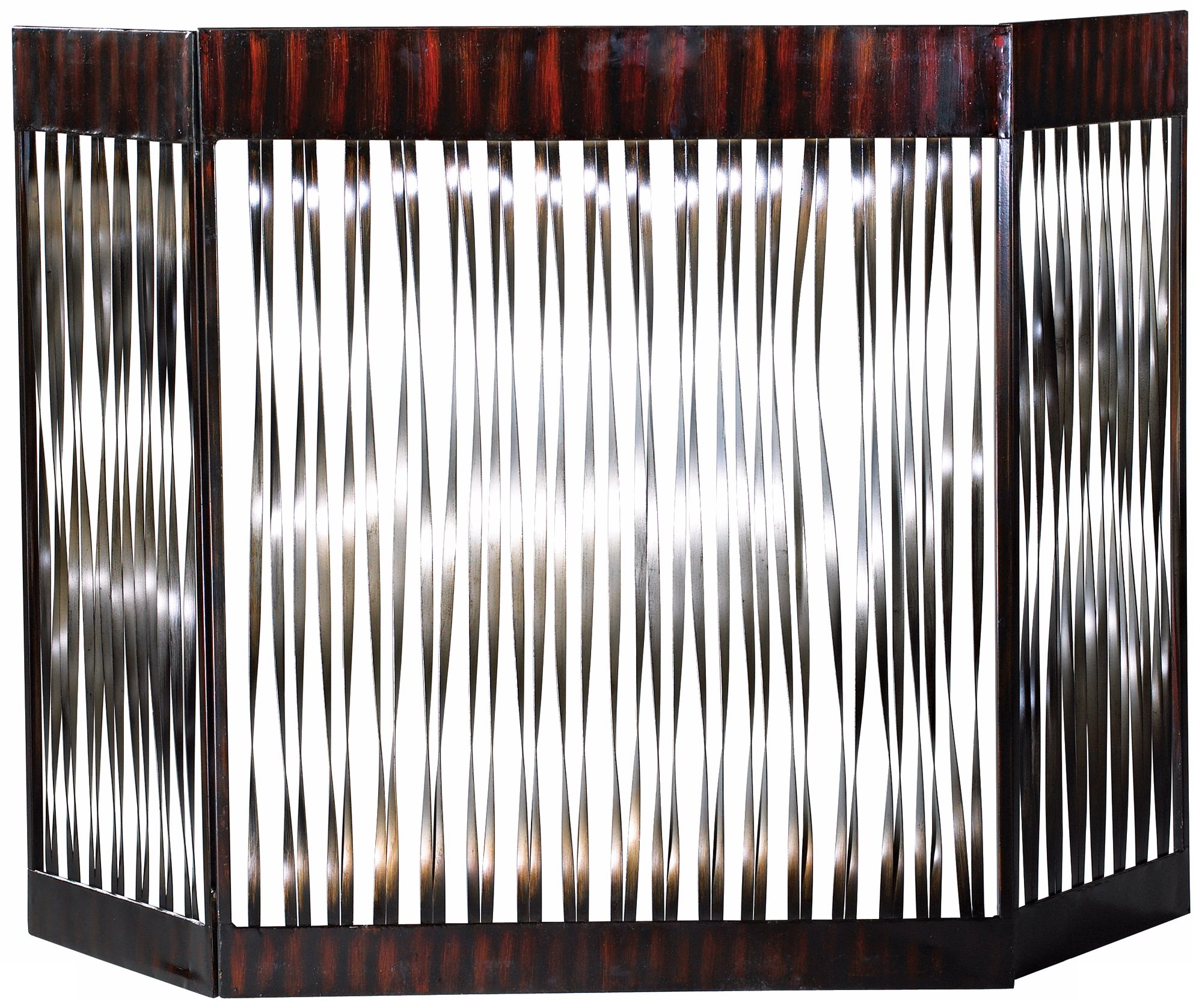 Zigzag Fireplace Screen