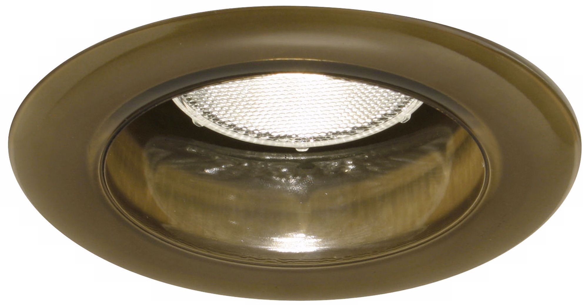 Clear Gray Effetre Glass 6" Recessed Trim
