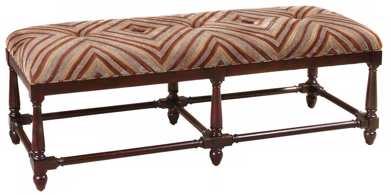 Uttermost Zebring 60" Wide Bench