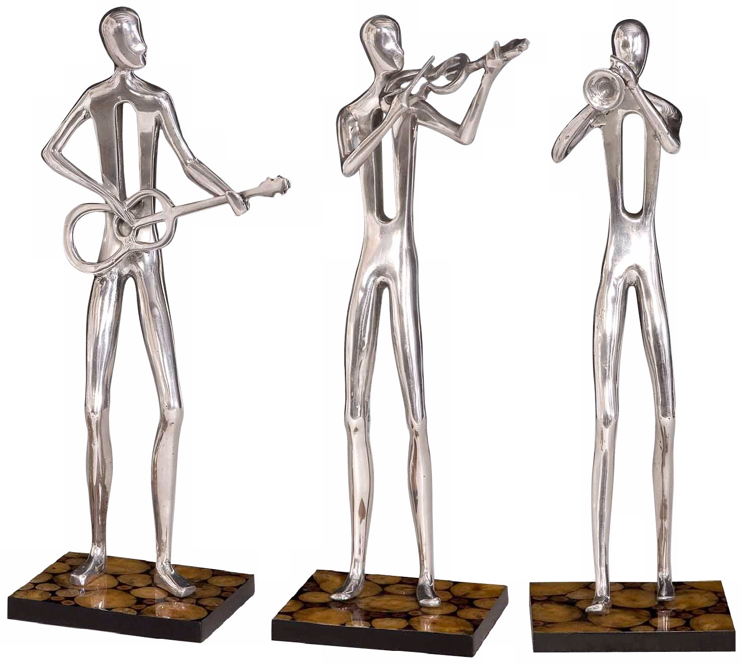Uttermost Set of 3 Music Trio Statues